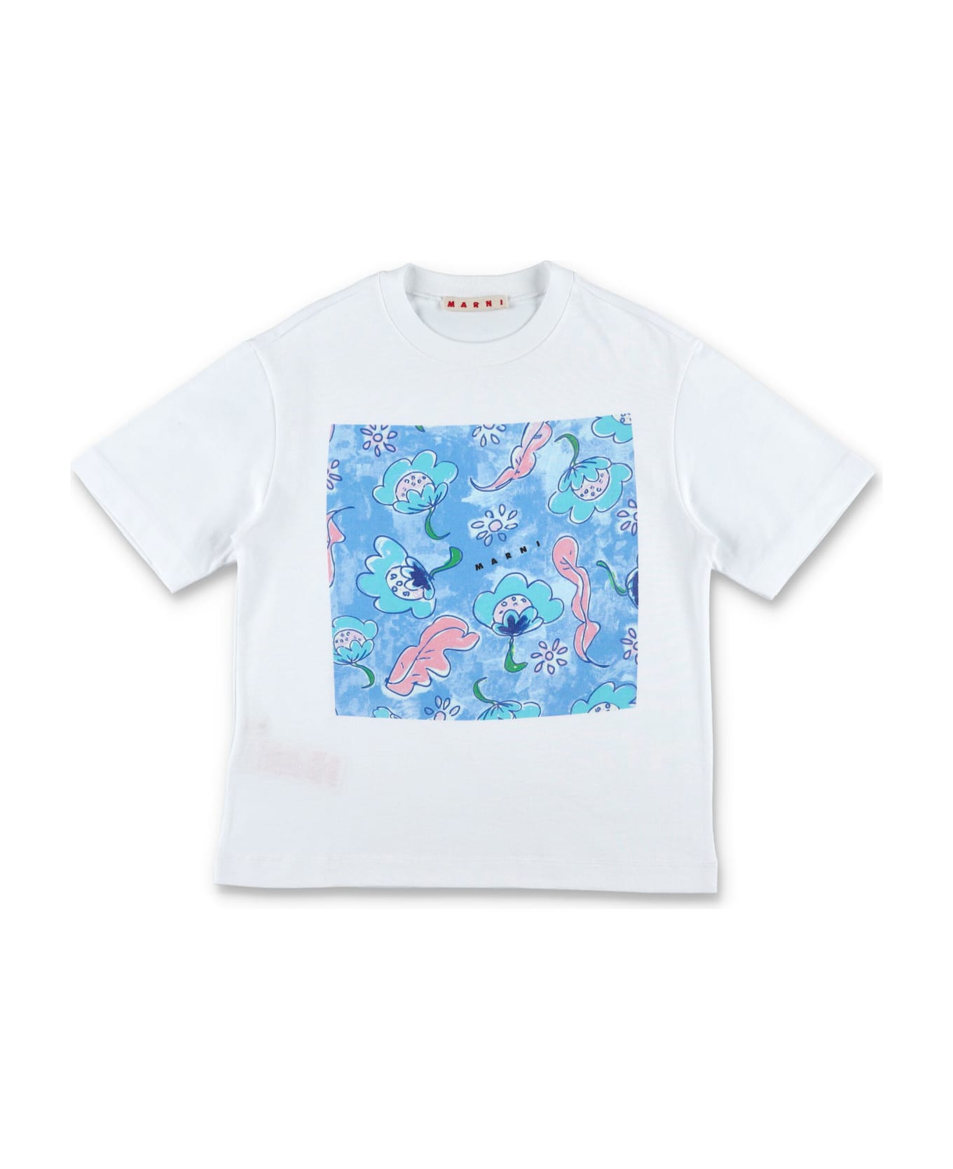 Marni Marina Print T-shirt - WHITE