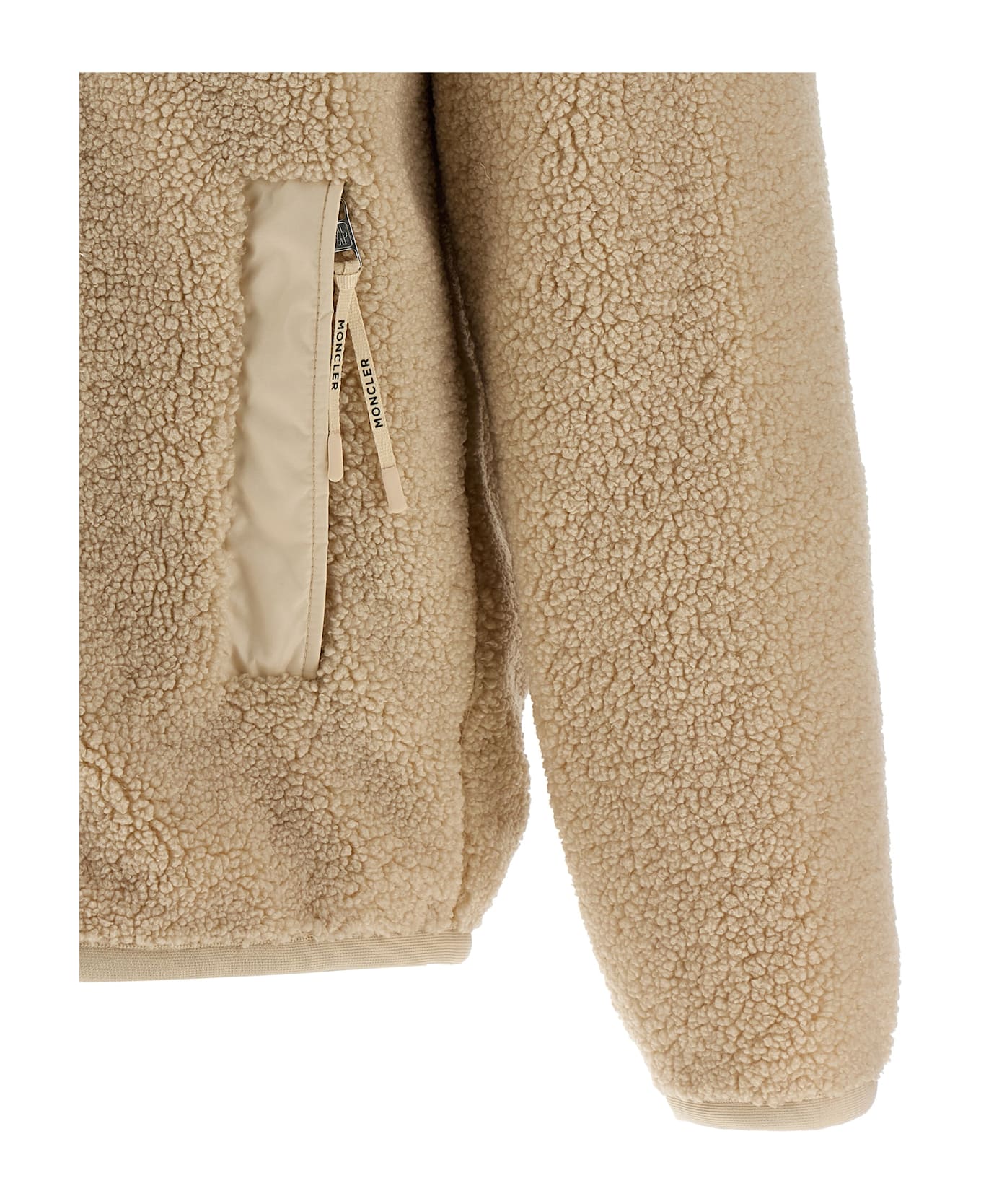 Moncler Teddy Sweatshirt - Beige