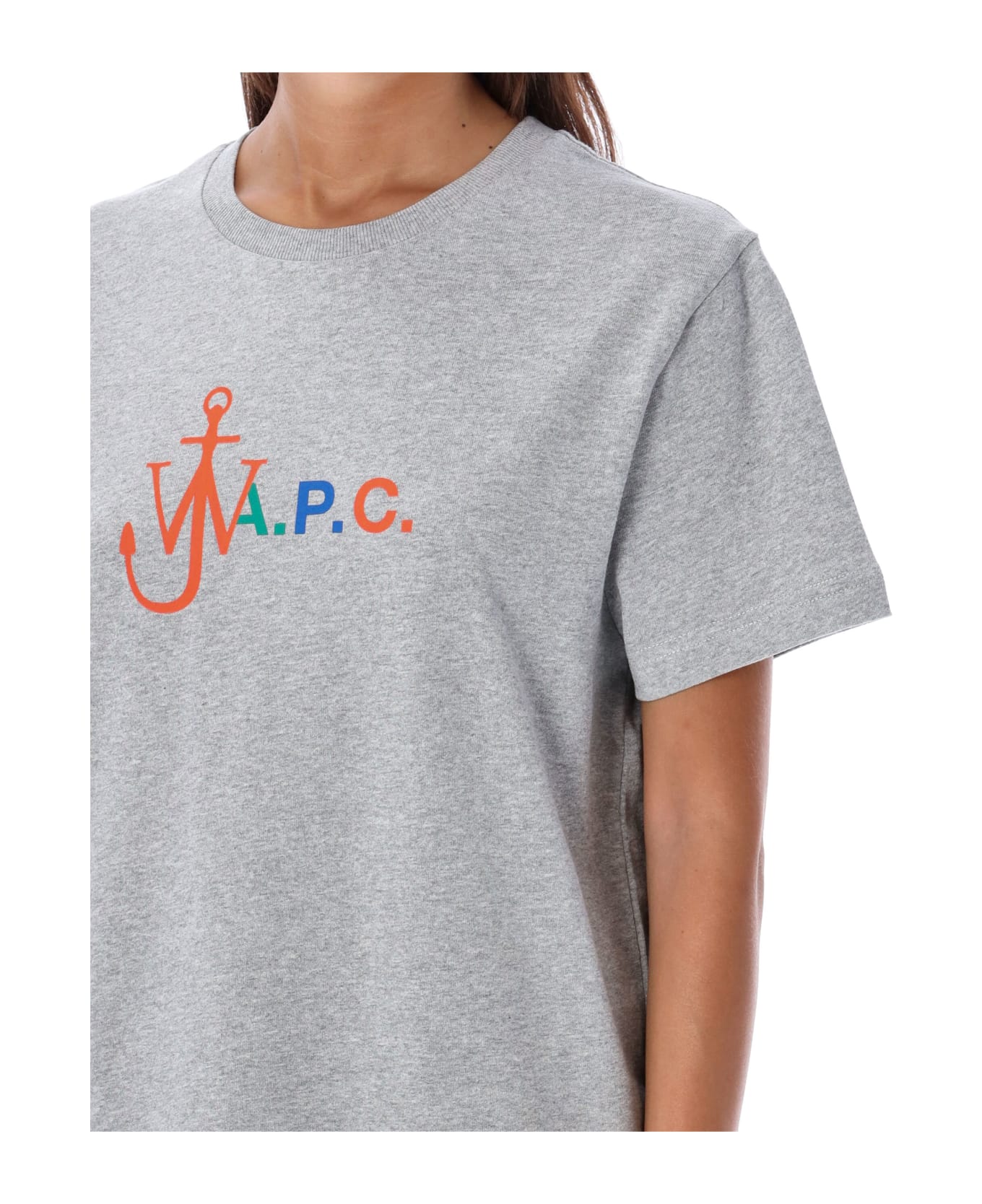 A.P.C. Anchor Tshirt - Gris fonce chine Tシャツ