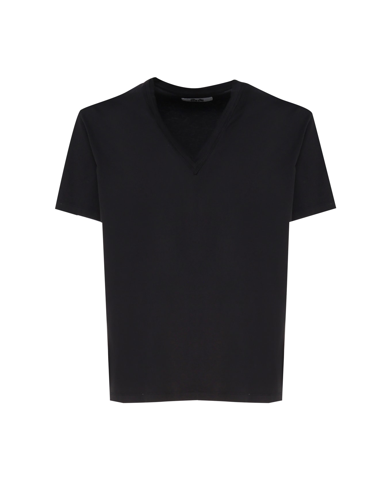 Mauro Grifoni V-neck T-shirt - Black