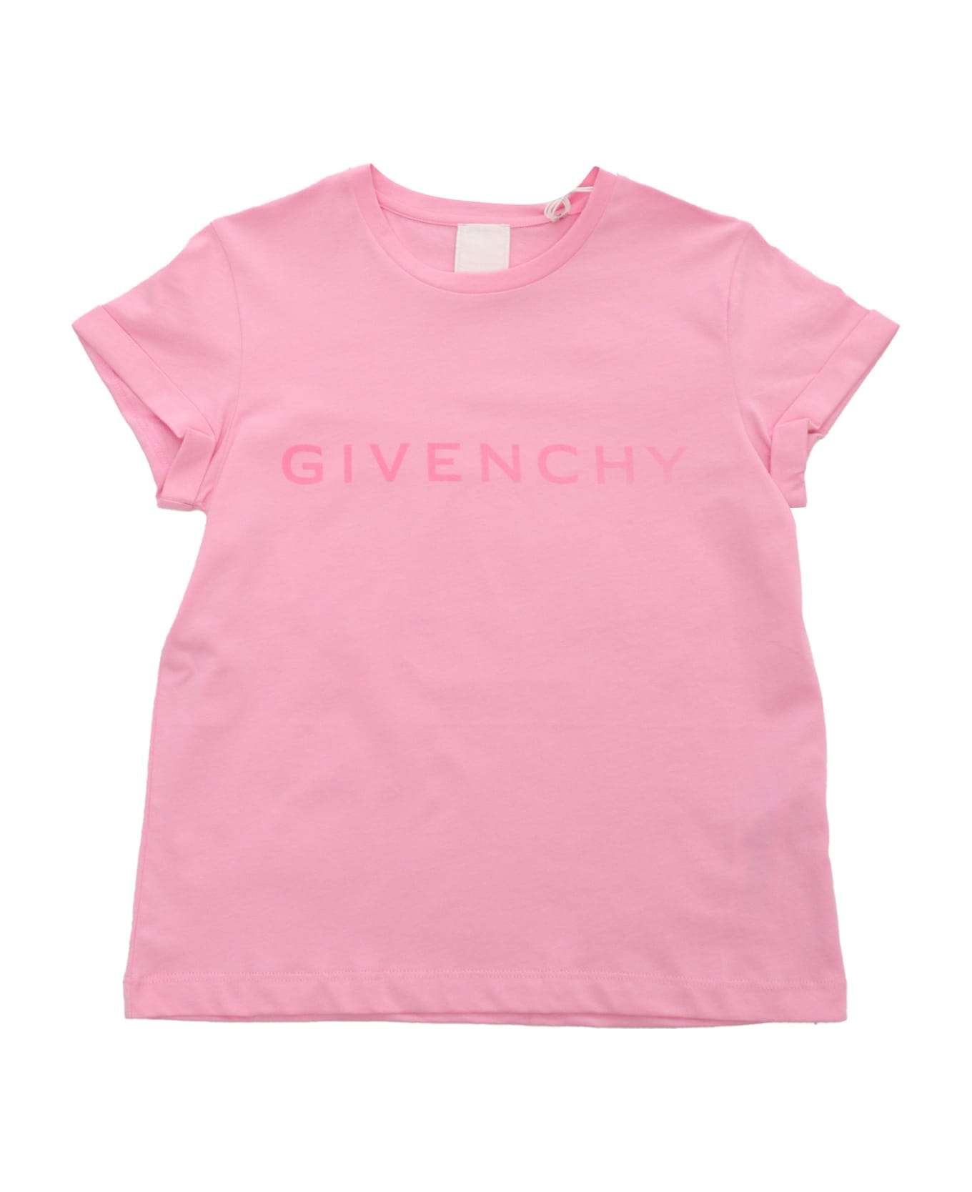 Givenchy Pink T-shirt With Logo - PINK