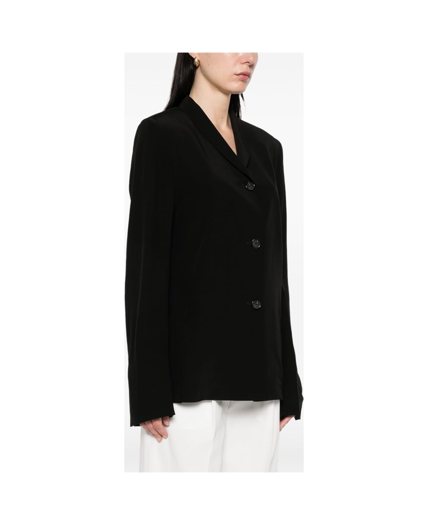 Totême Single-breasted Blazer Jacket - Black