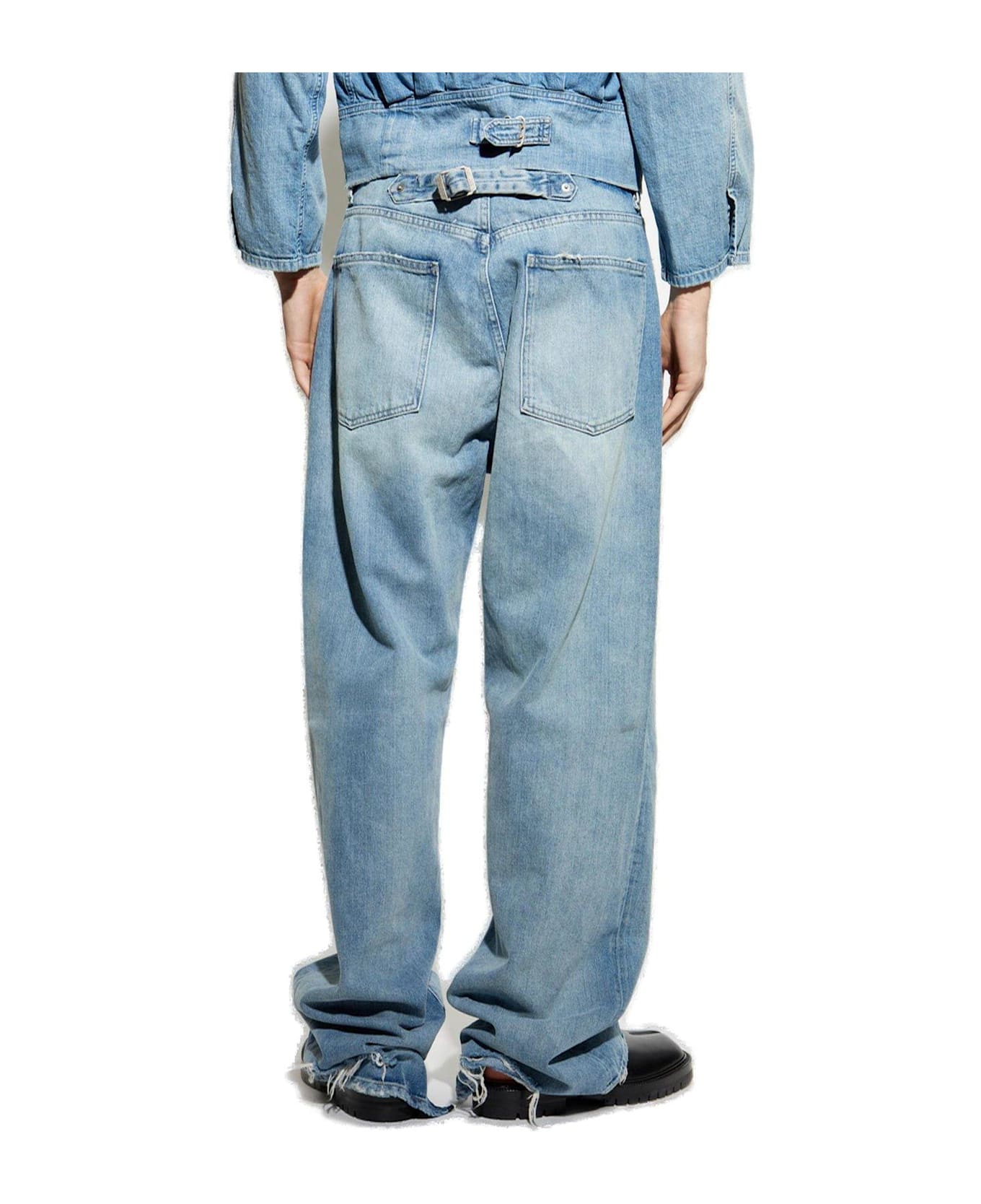 Maison Margiela Buckle Jeans - BLUE
