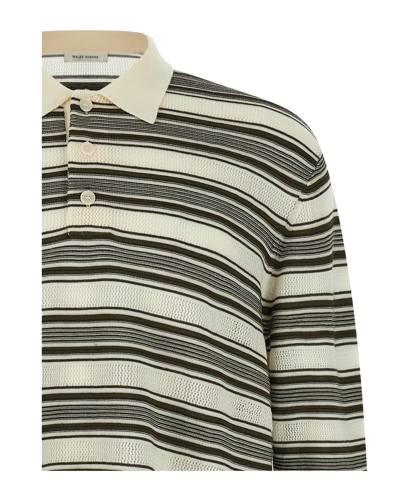 Wales Bonner 'samuel' Polo Shirt - Multicolor