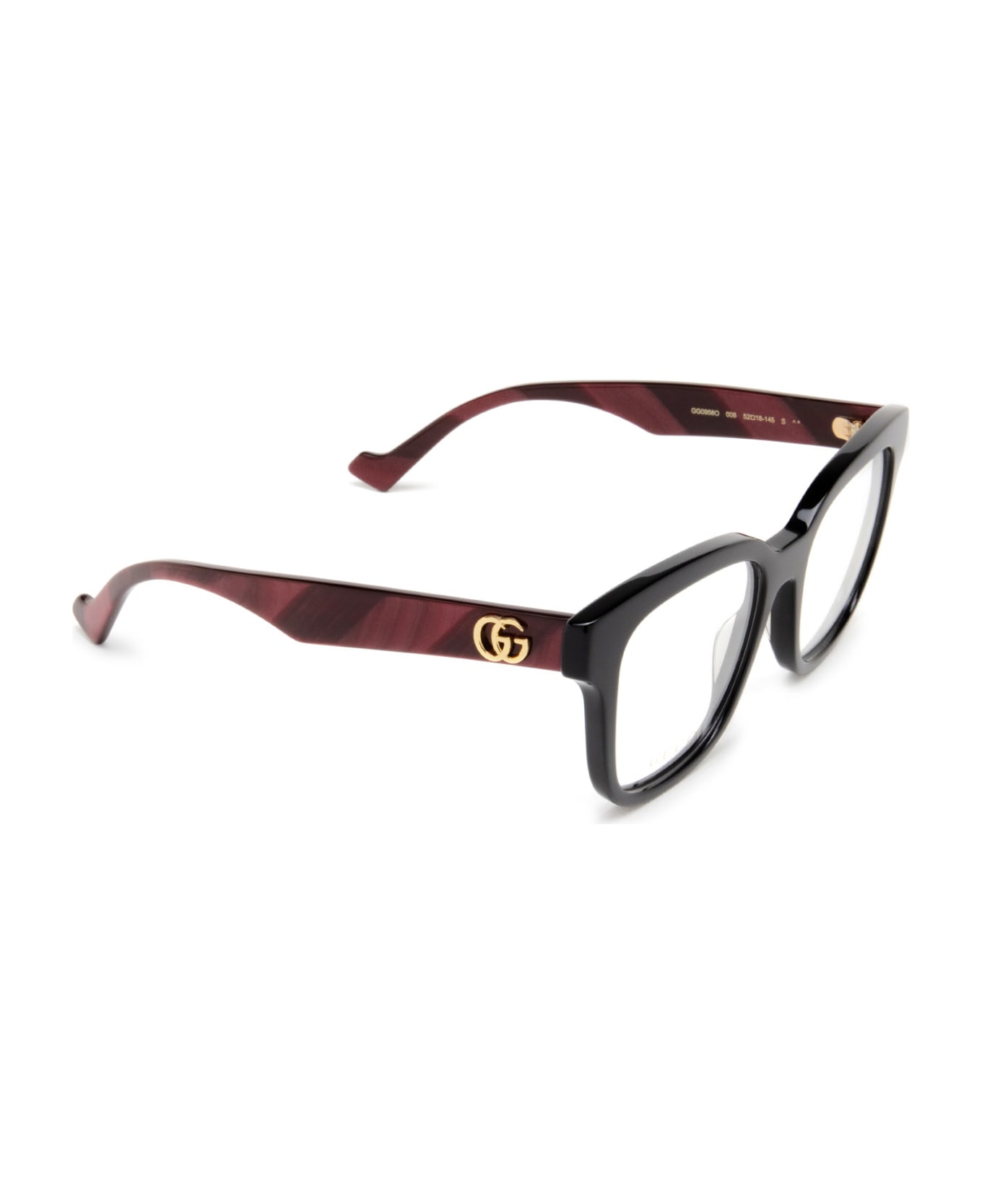 Gucci Eyewear Gg0958o Black Glasses - Black