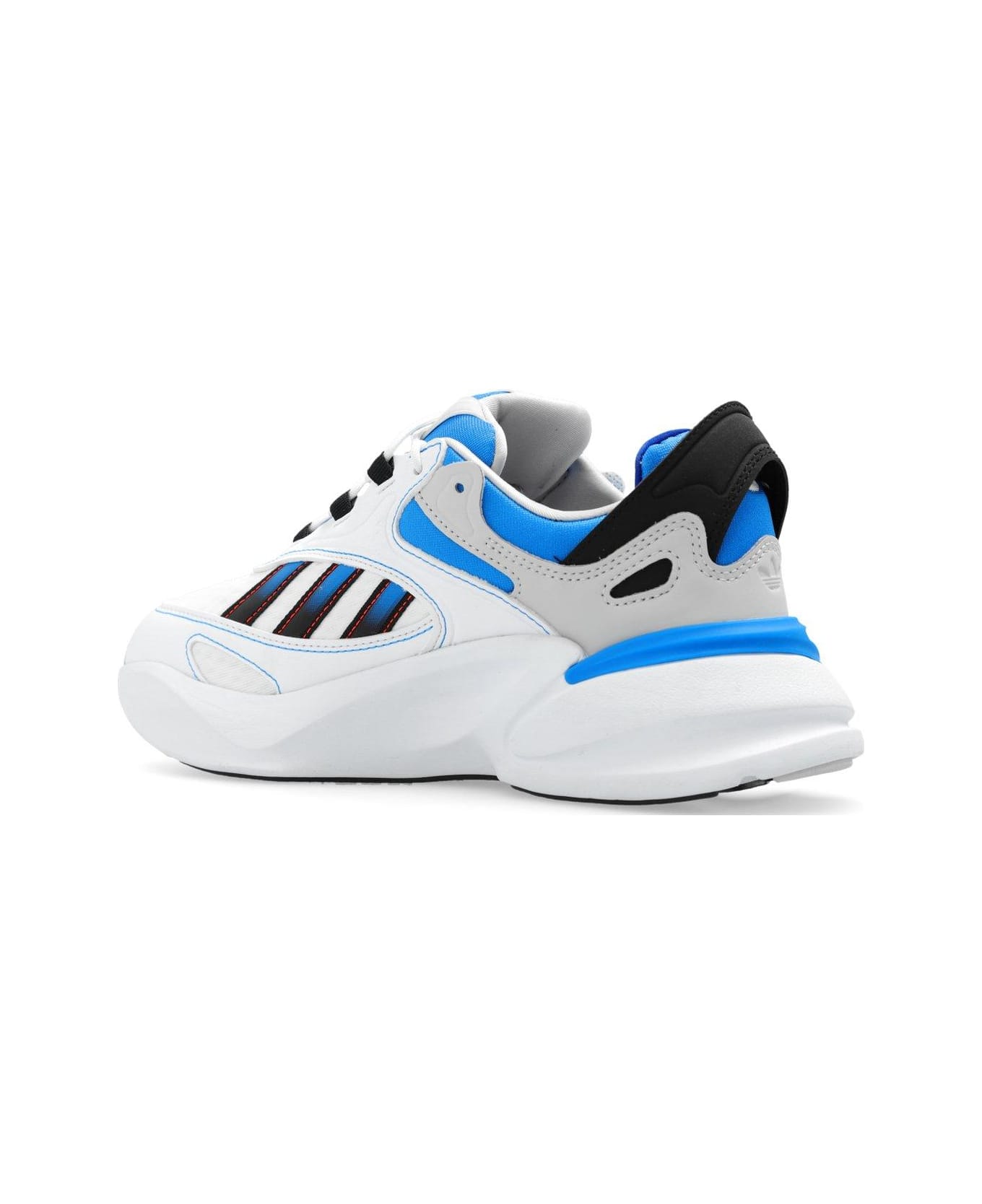 Adidas Ozmorph Lace-up Sneakers - WHITE/BLUE