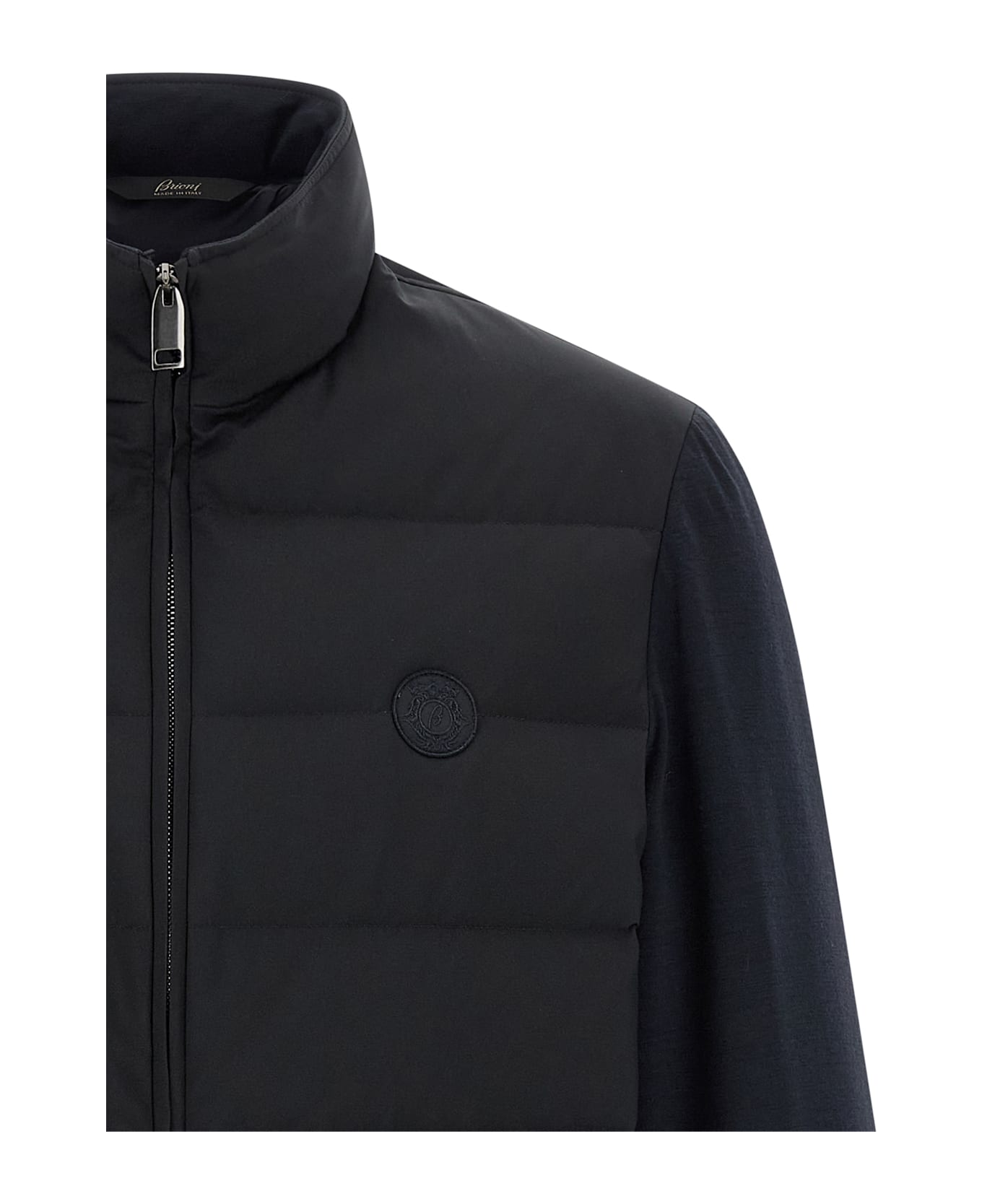 Brioni 
mix Material
 Jacket - Blue