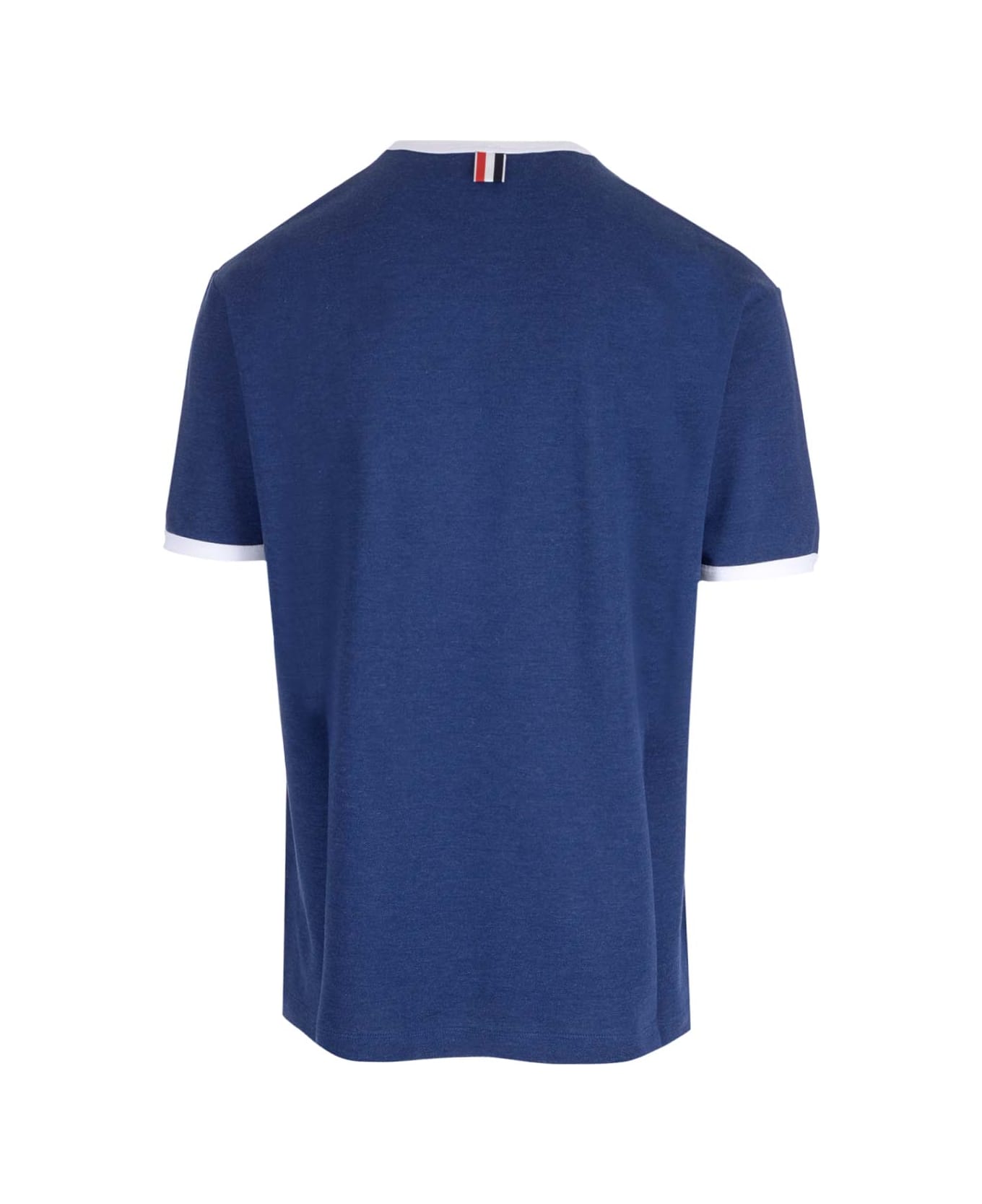 Thom Browne Cotton Piqu -shirt - NAVY