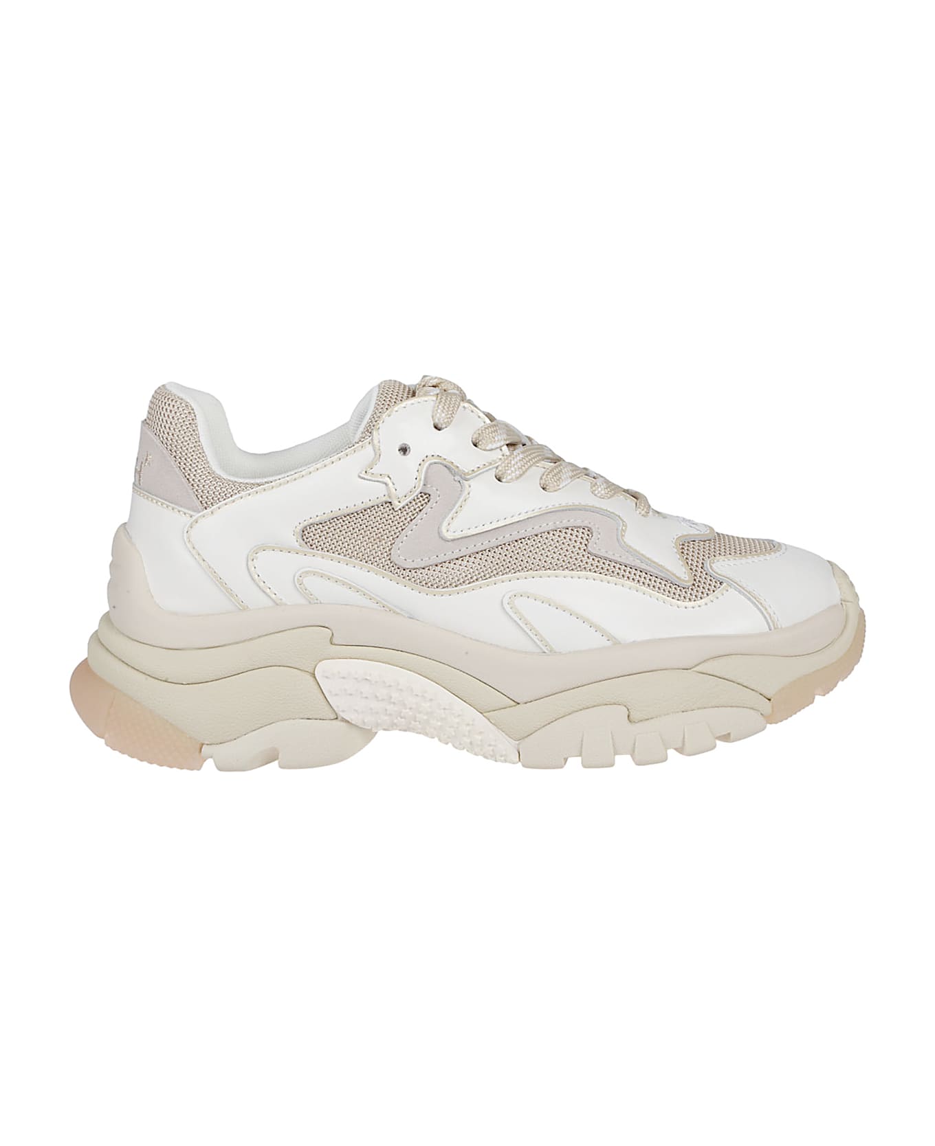 Ash Addict Sneakers - White/white/gold