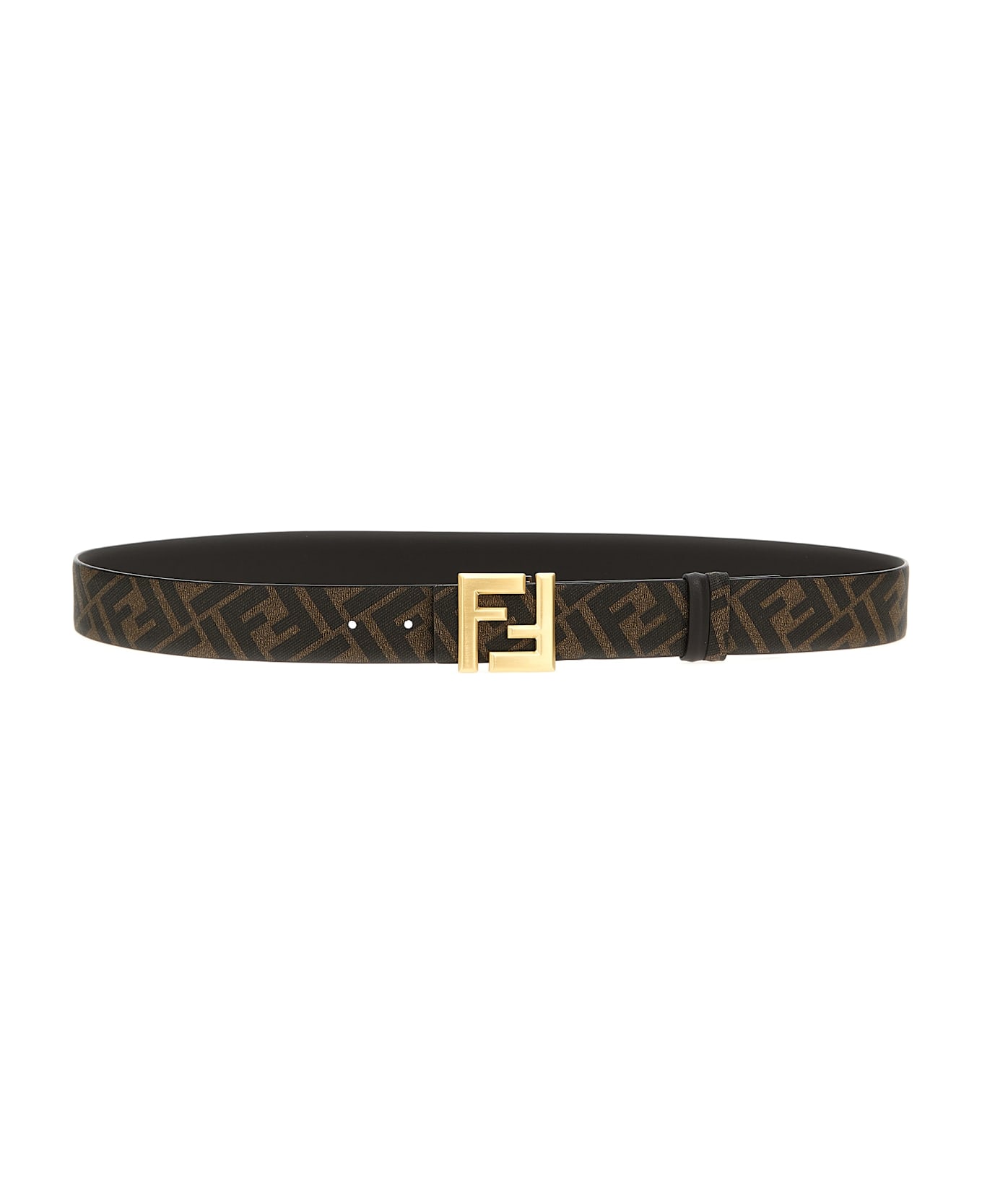 Fendi 
squared Ff
 Reversible Belt - Brown