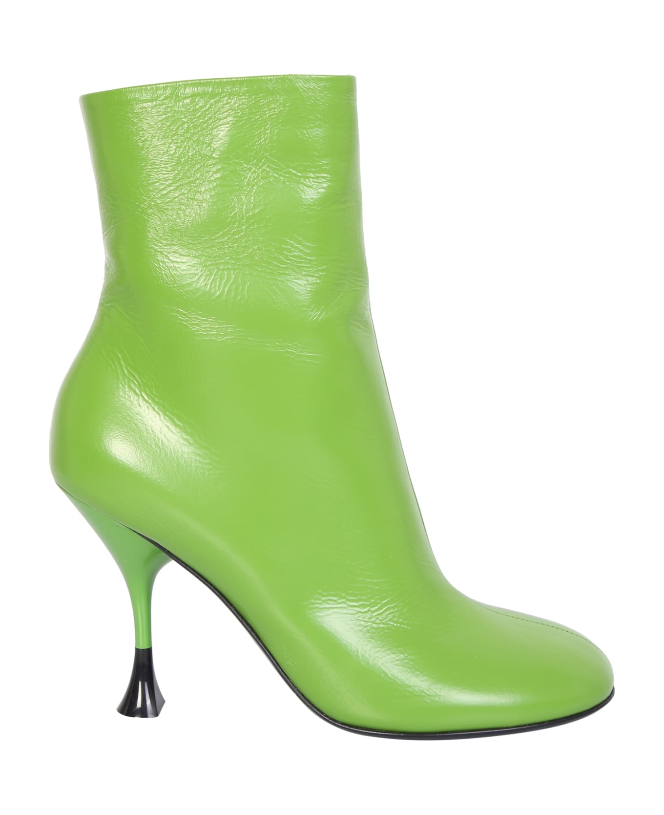 3JUIN Green Lidia Ankle Boots - Green