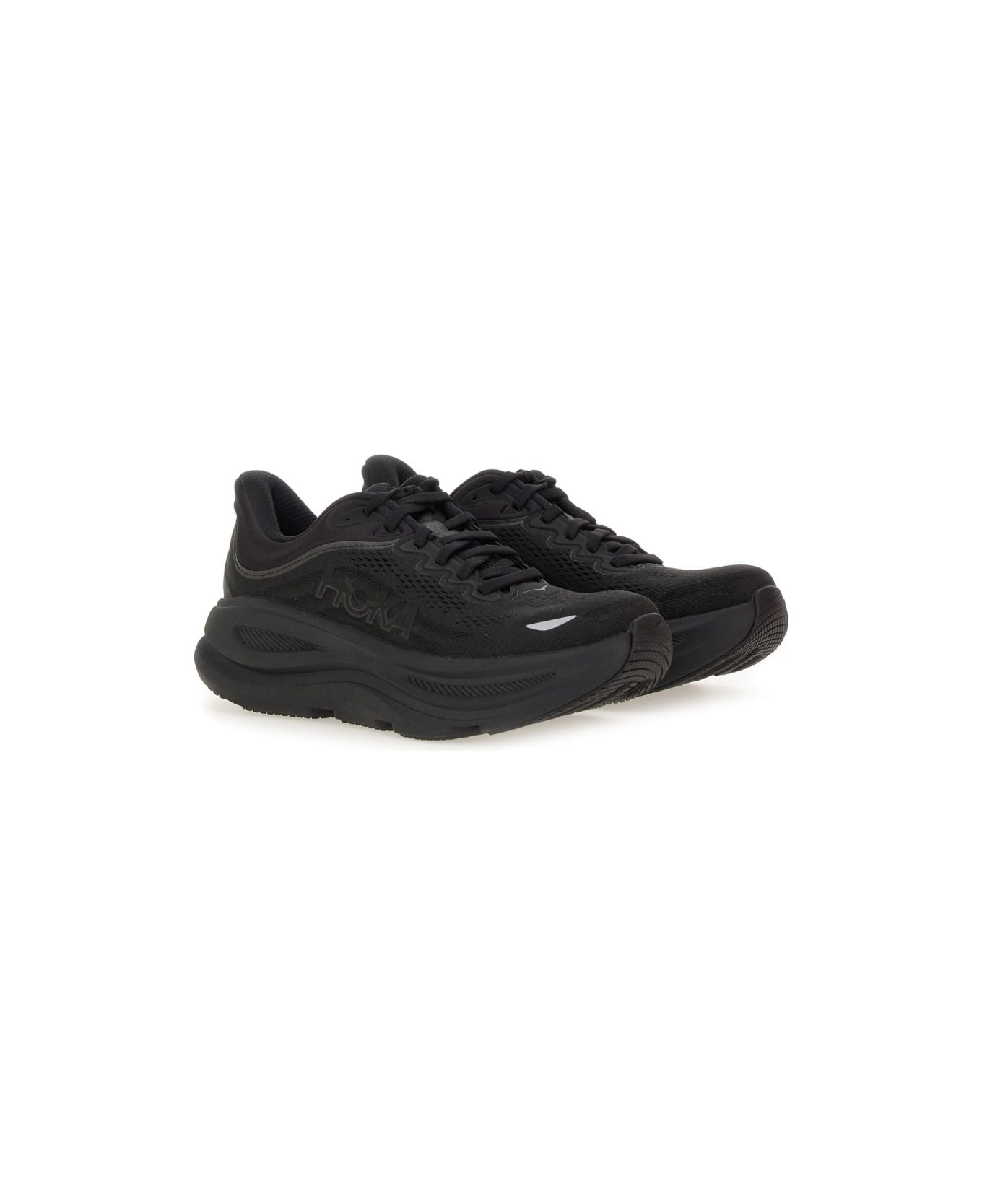 Hoka "bondi 9" Sneaker - BLACK