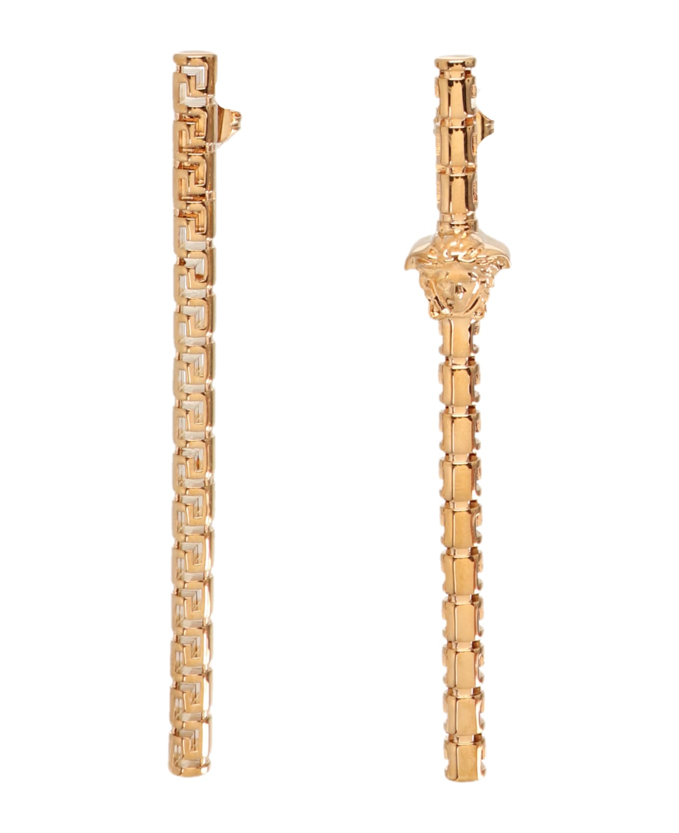 Versace 'greca' Earrings - Gold