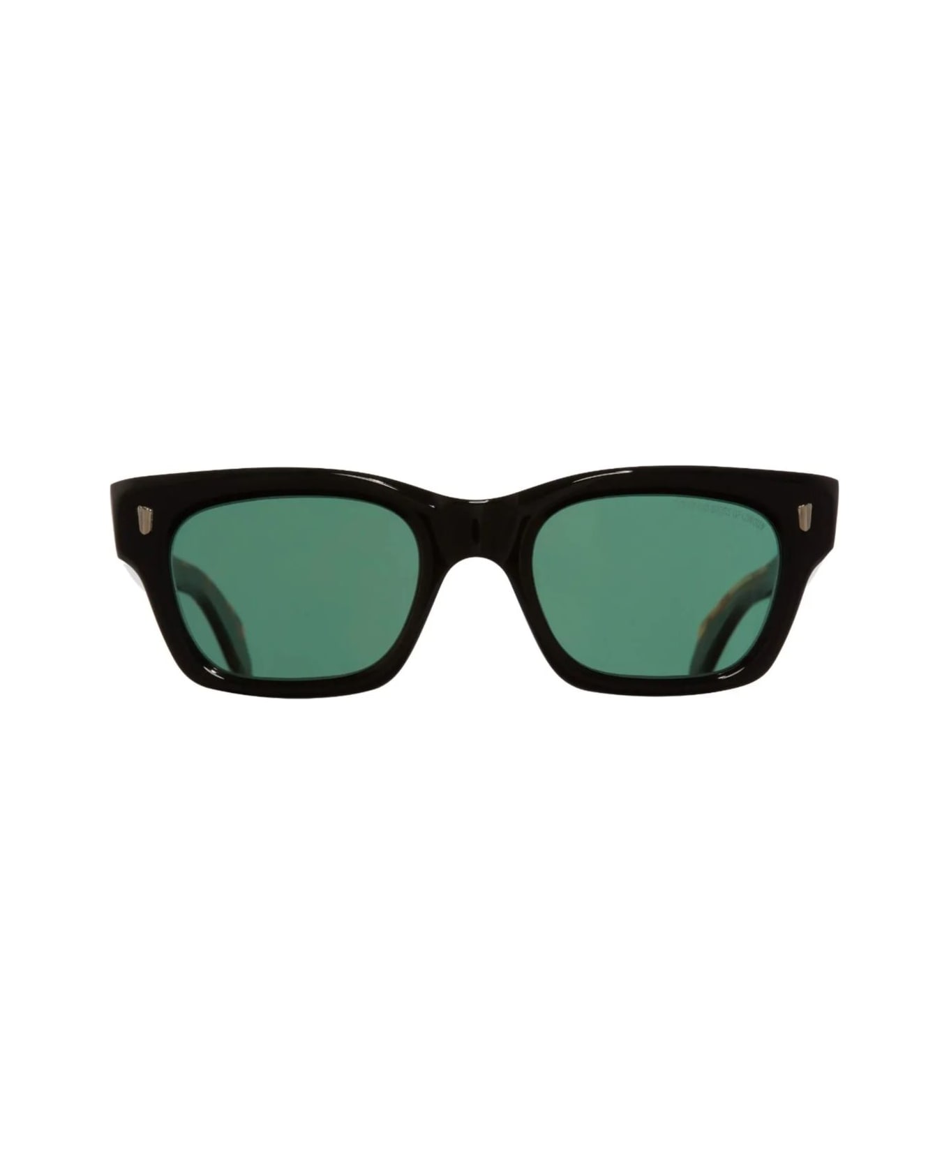 Cutler and Gross 1391-05 53mm Matt Black Acetate Sunglasses