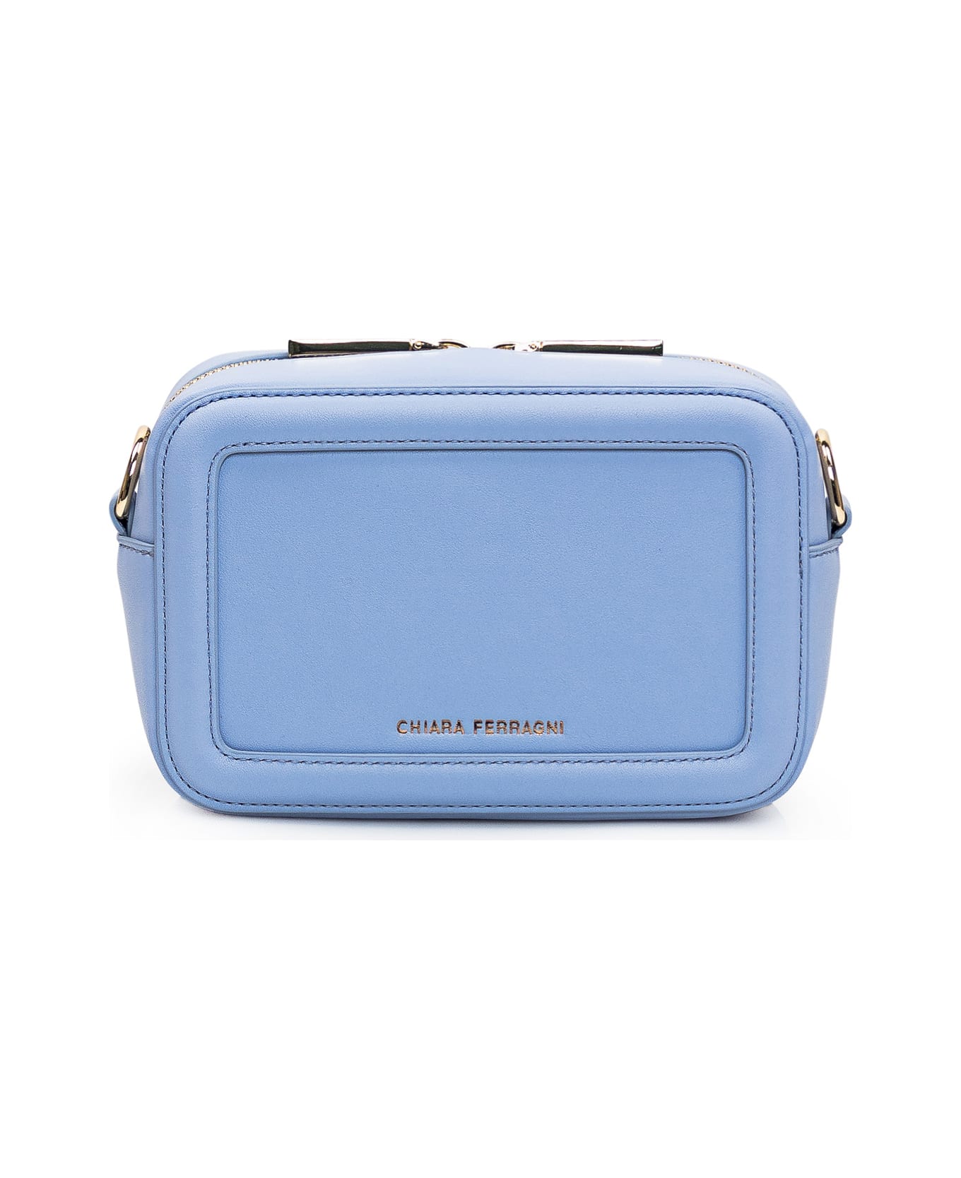 Chiara Ferragni Camera Bag Eyelike - BLUE HERON ショルダーバッグ