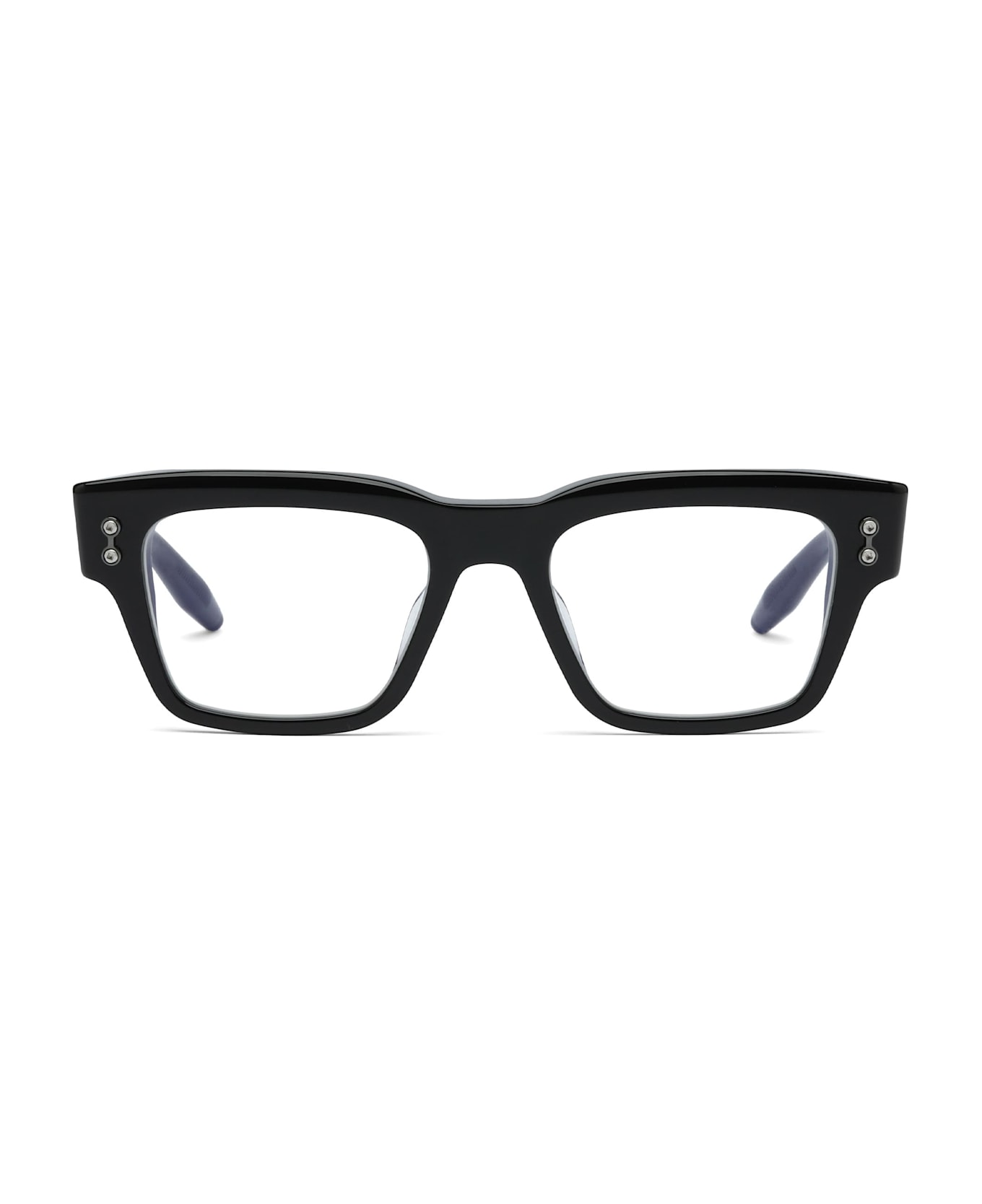 Akoni Columba - Black / Black Rhodium Rx Glasses - Black/Grey