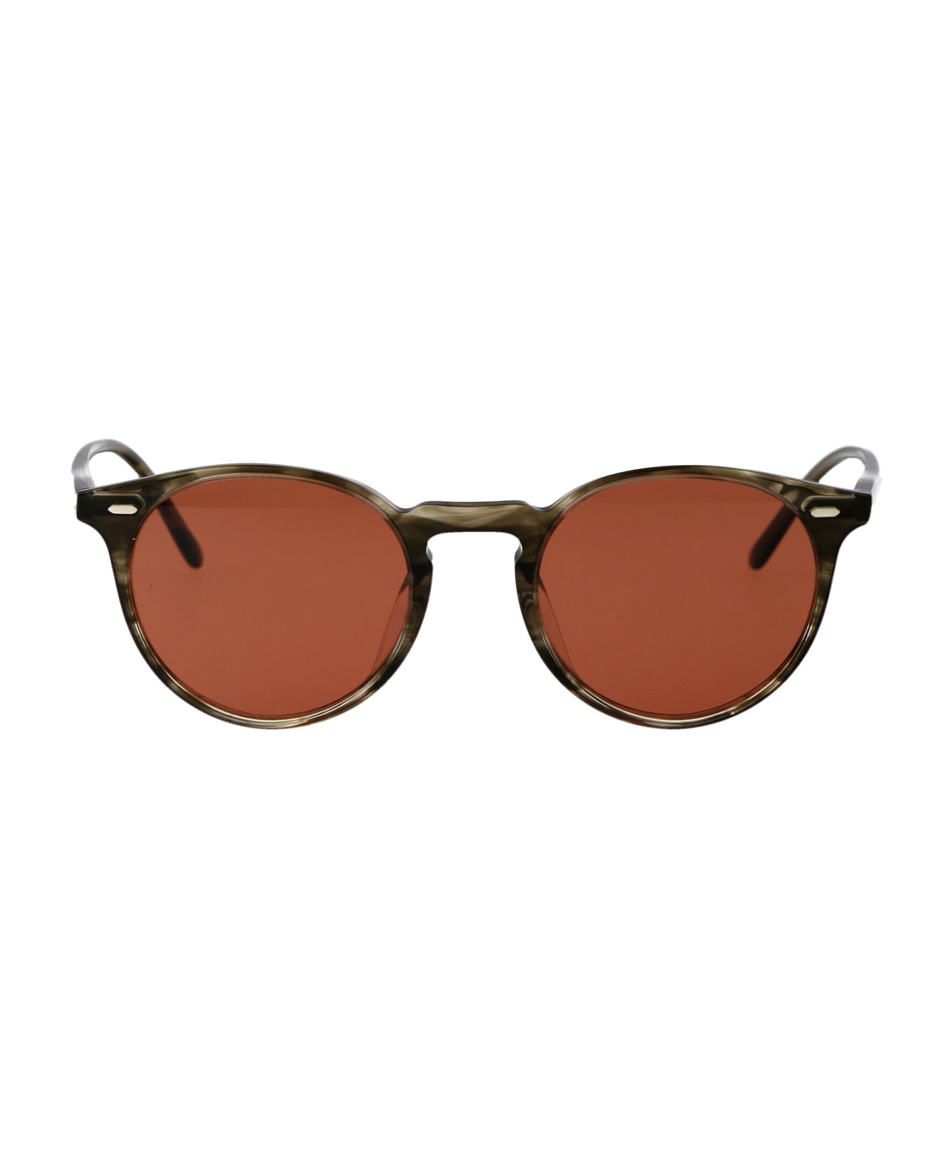 Oliver Peoples N.02 Sun Sunglasses - 173553 Soft Olive Bark サングラス
