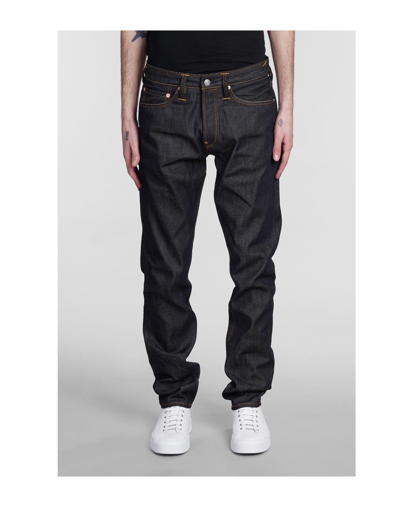 Evisu Jeans In Blue Cotton | italist