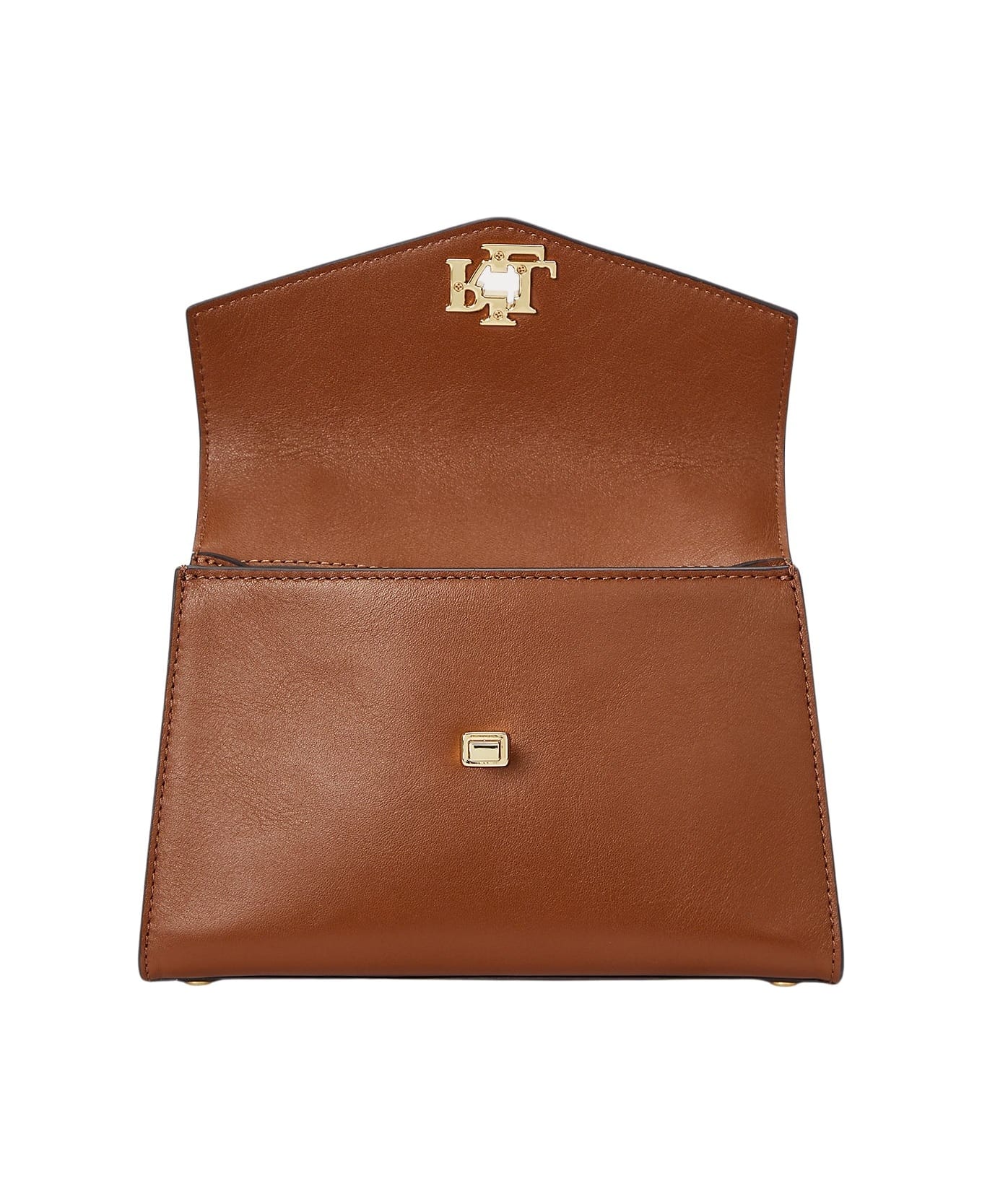 Ralph Lauren Farrah Sm Satchel Small - Lauren Tan