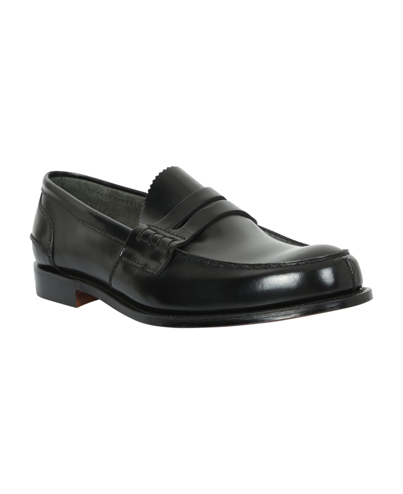 Church's Pembrey Leather Loafers - Aab Black