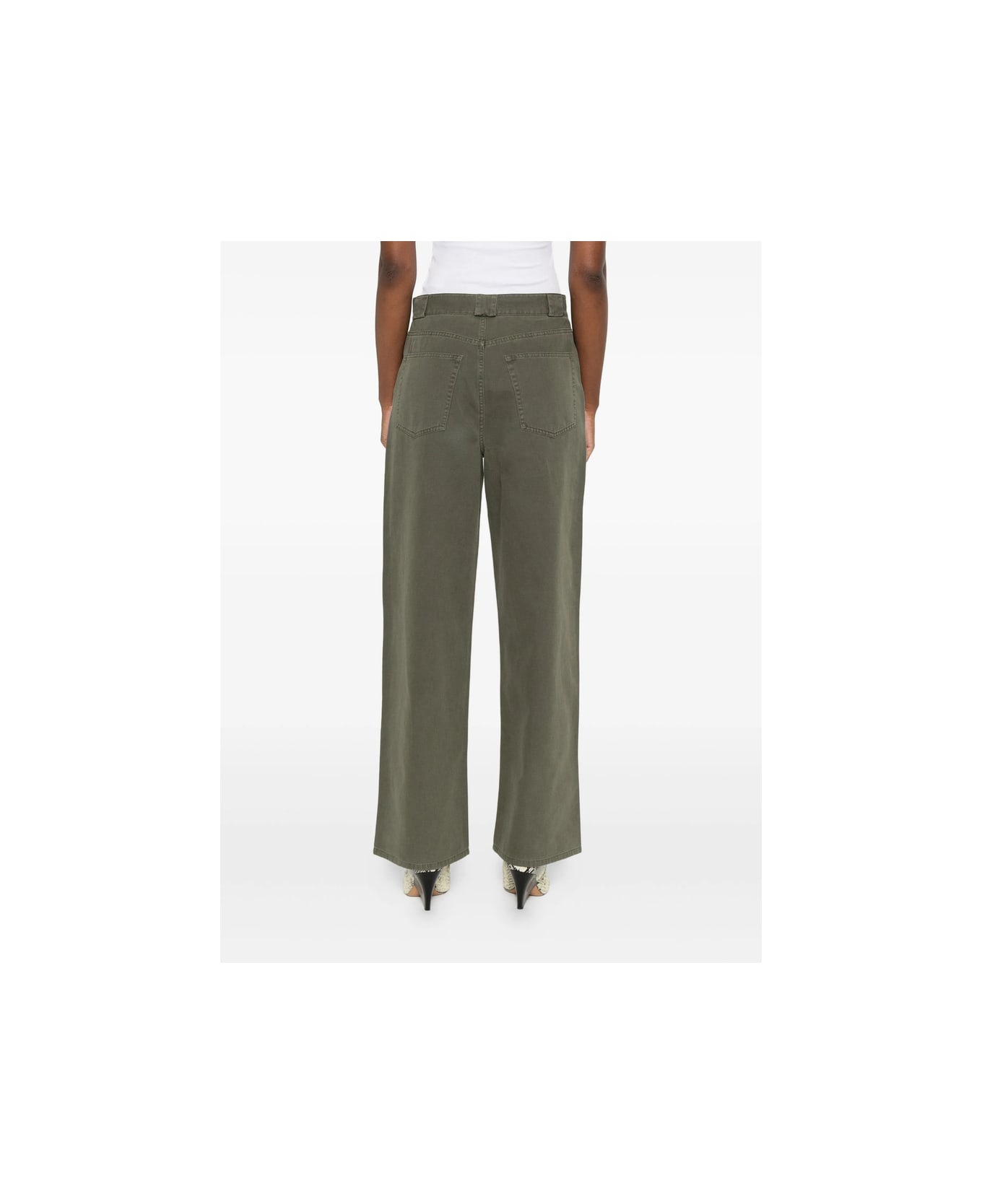 Anine Bing Pant - GREEN