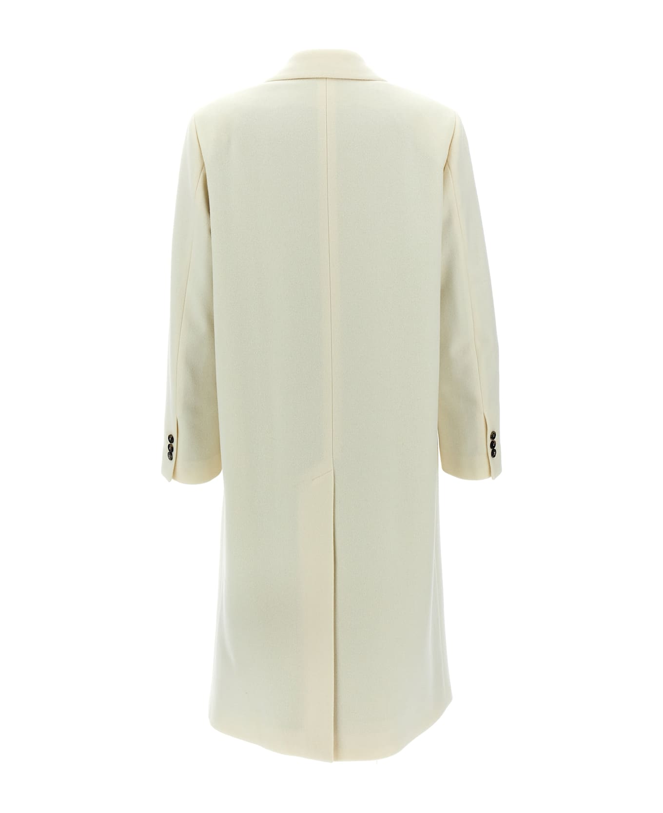 Alberto Biani Double-breasted Coat - White