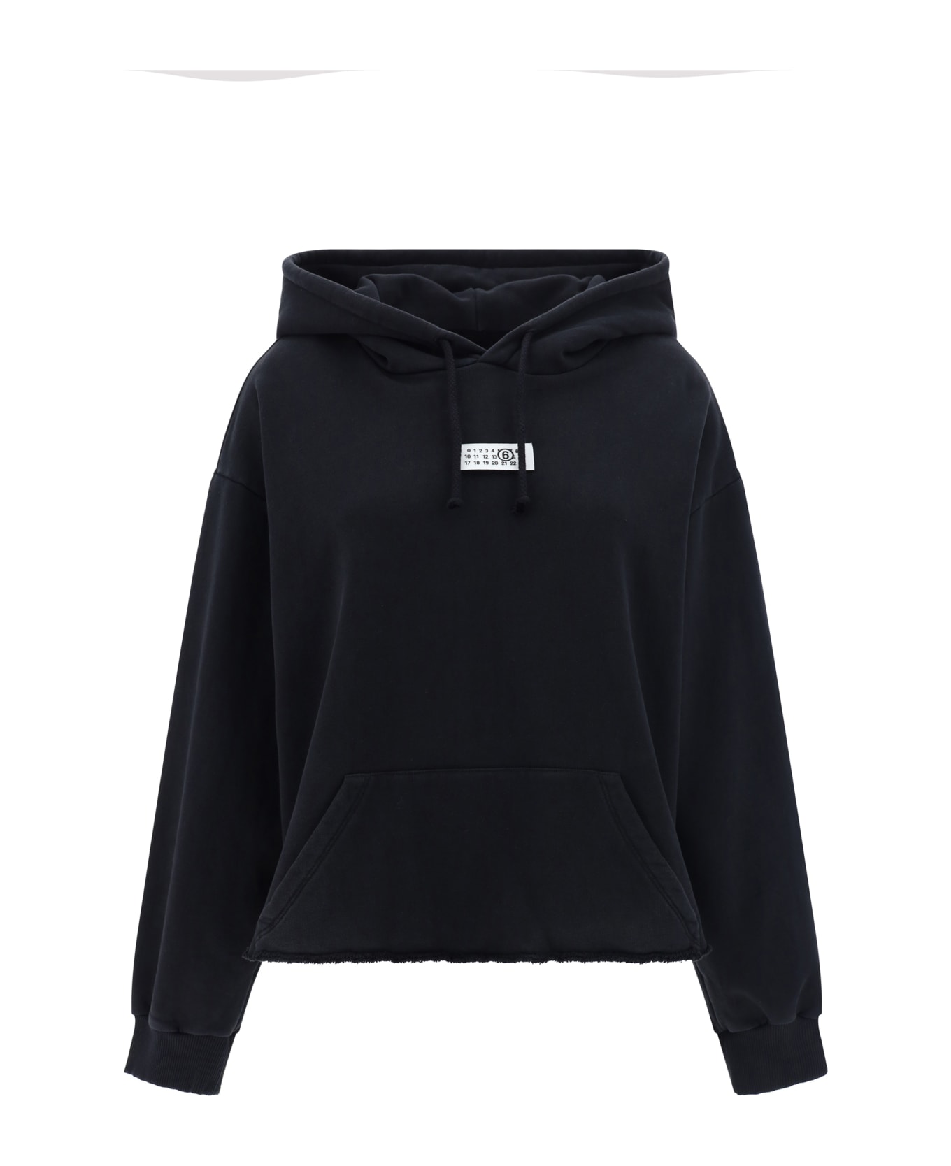 MM6 Maison Margiela Cotton Sweatshirt - black