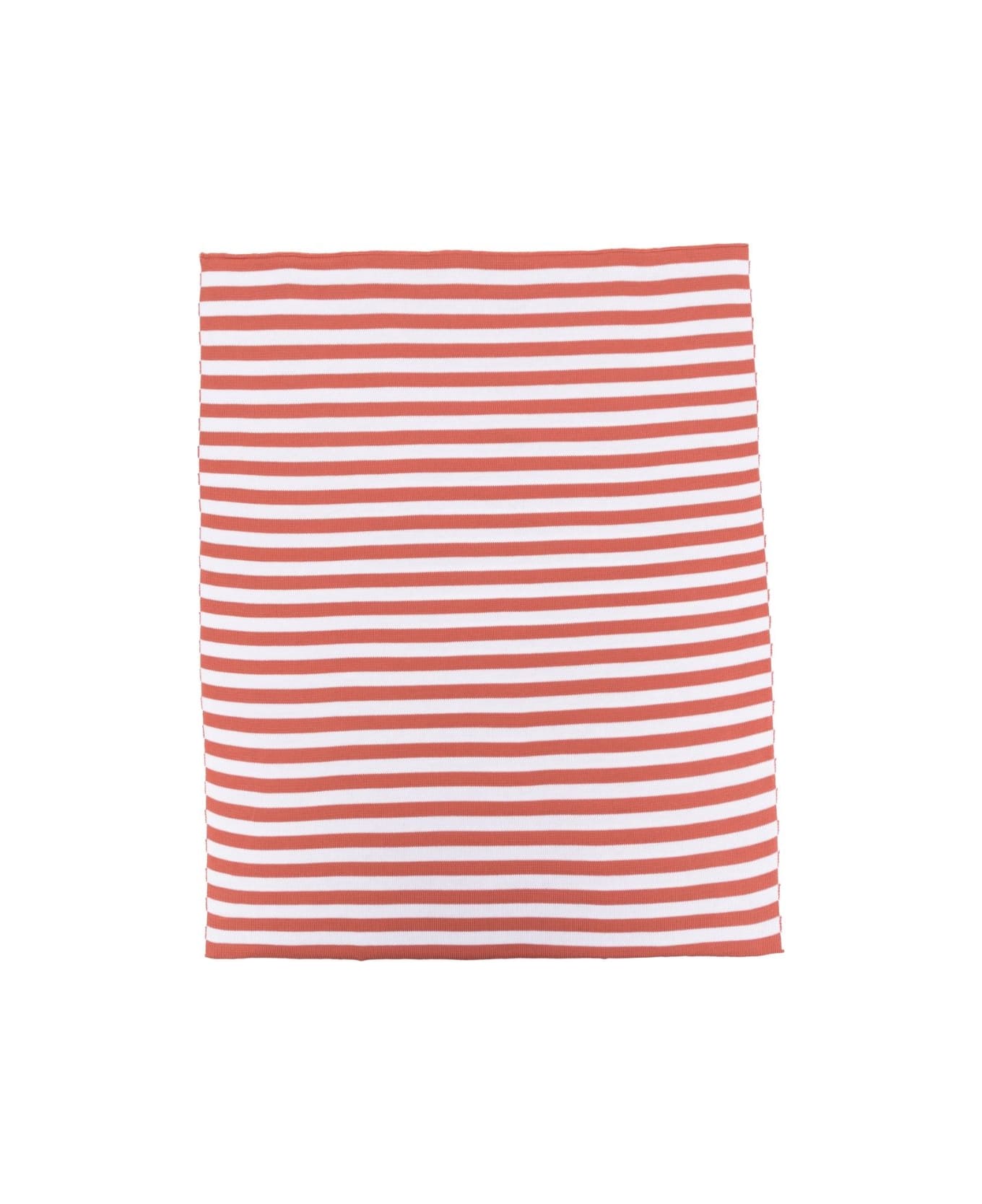 Little Bear Striped Blanket - Brown アクセサリー＆ギフト