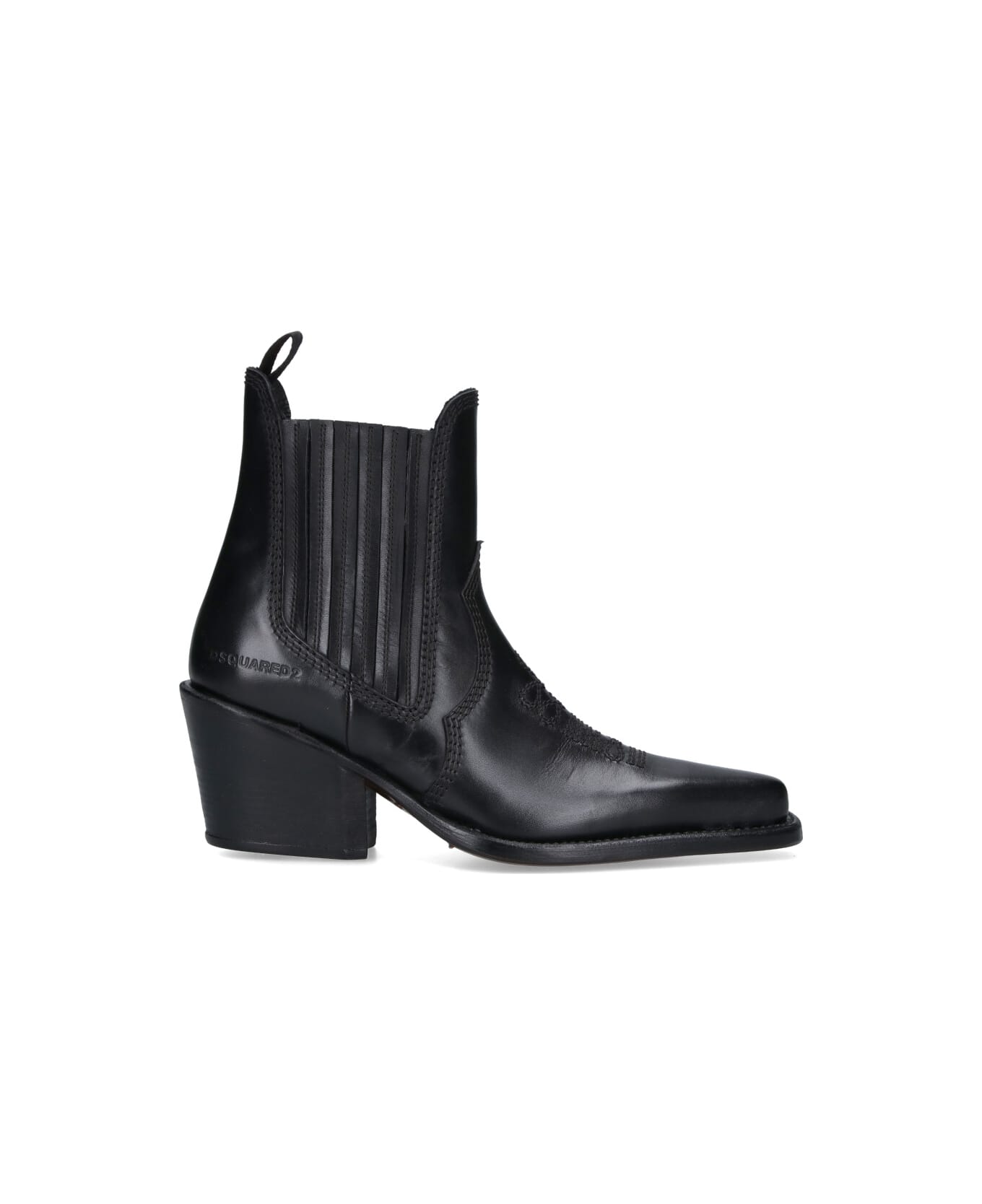 Dsquared2 "city" Ankle Boots - Black  