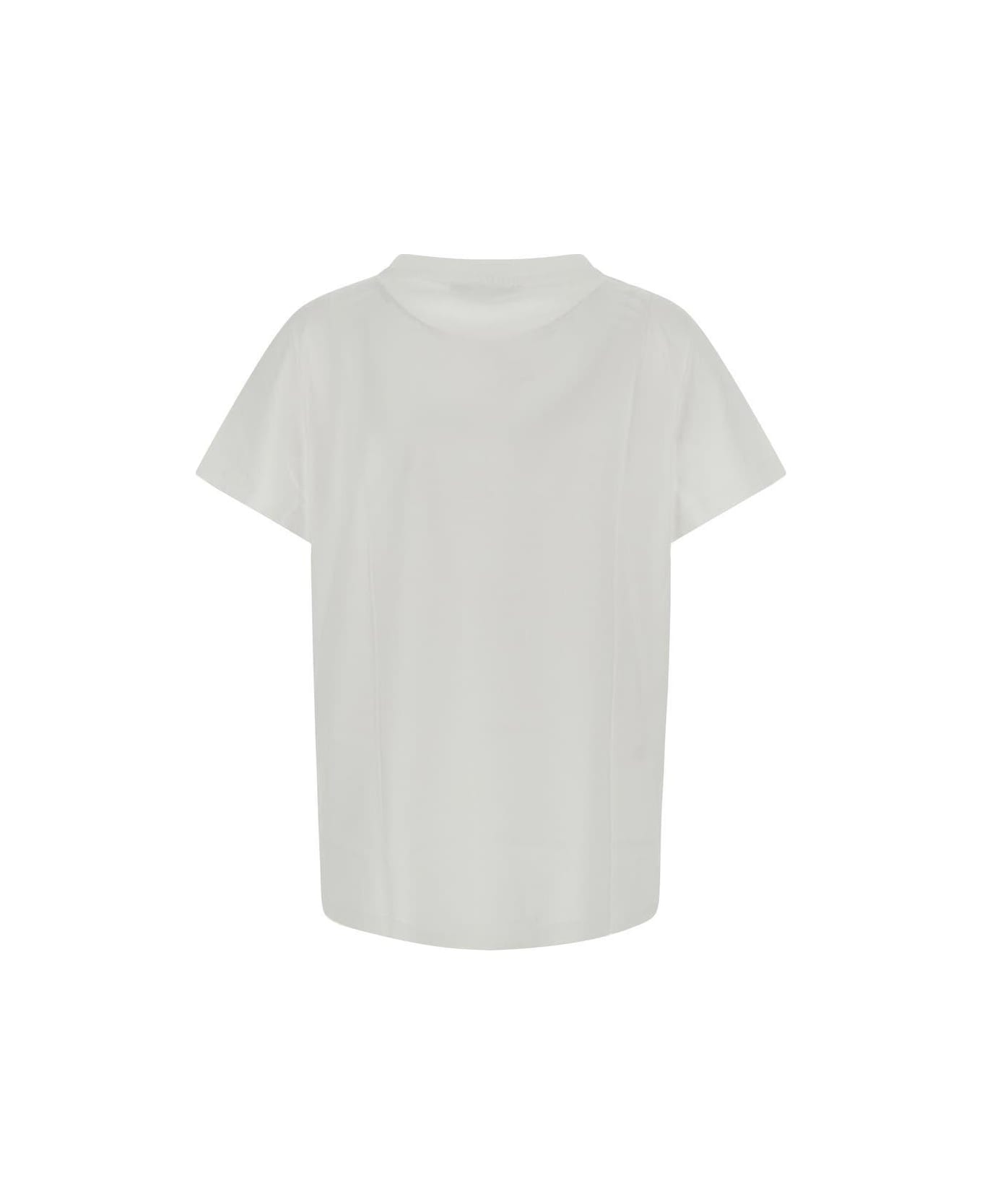 Max Mara Embroidered T-shirt - Ivory