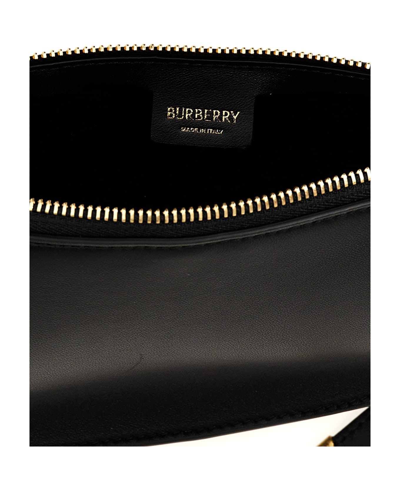 Burberry 'shield Sling' Mini Shoulder Bag - Black