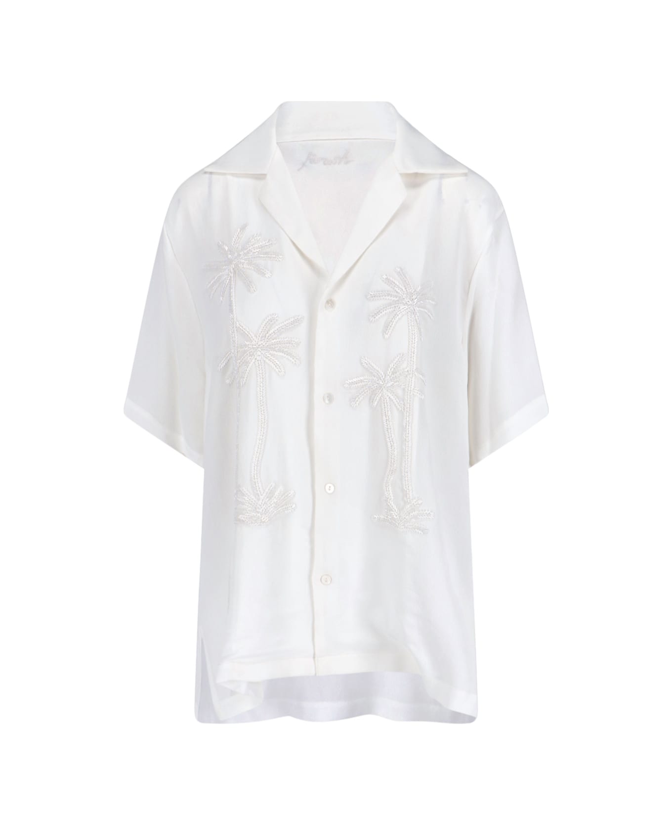 Parosh Short-sleeved Shirt - White