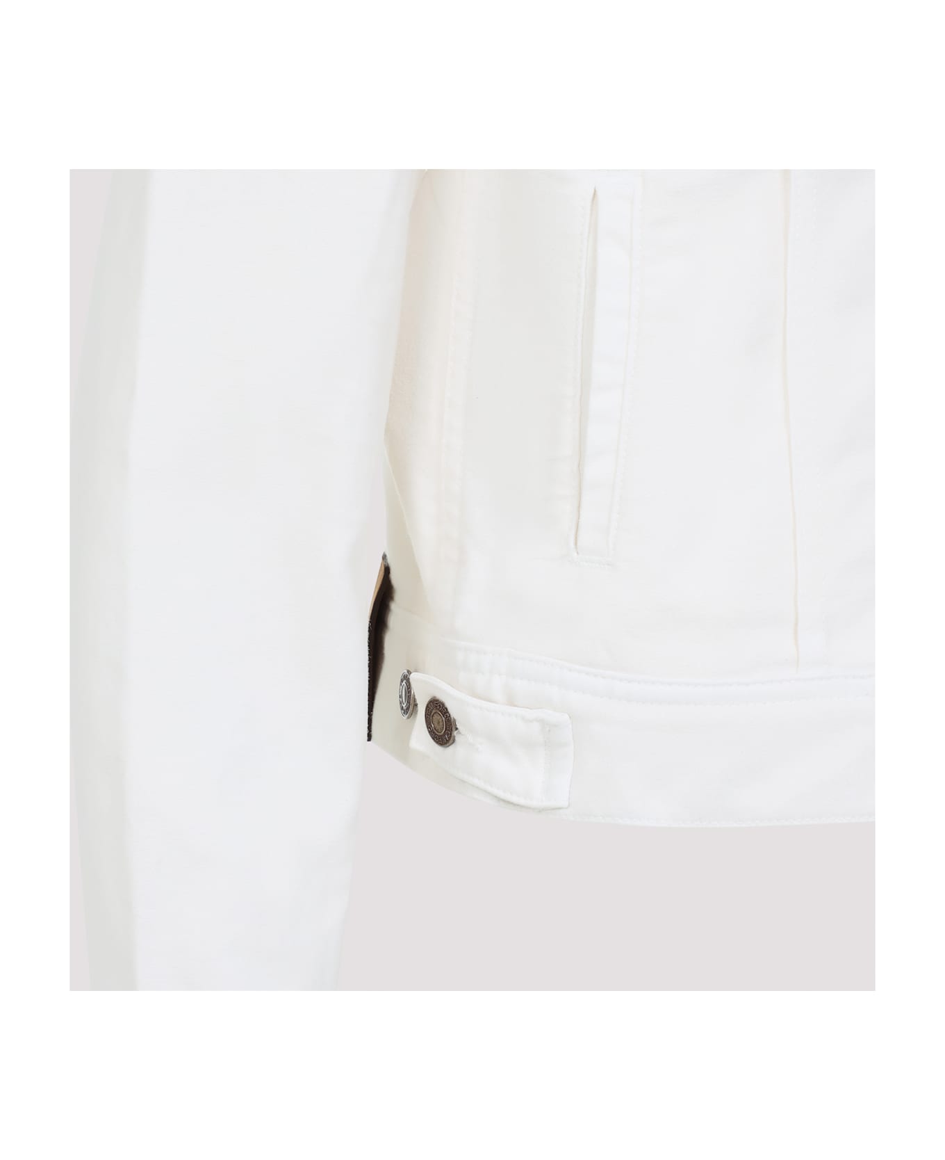 Tom Ford Moleskine Denim Jacket - Off White