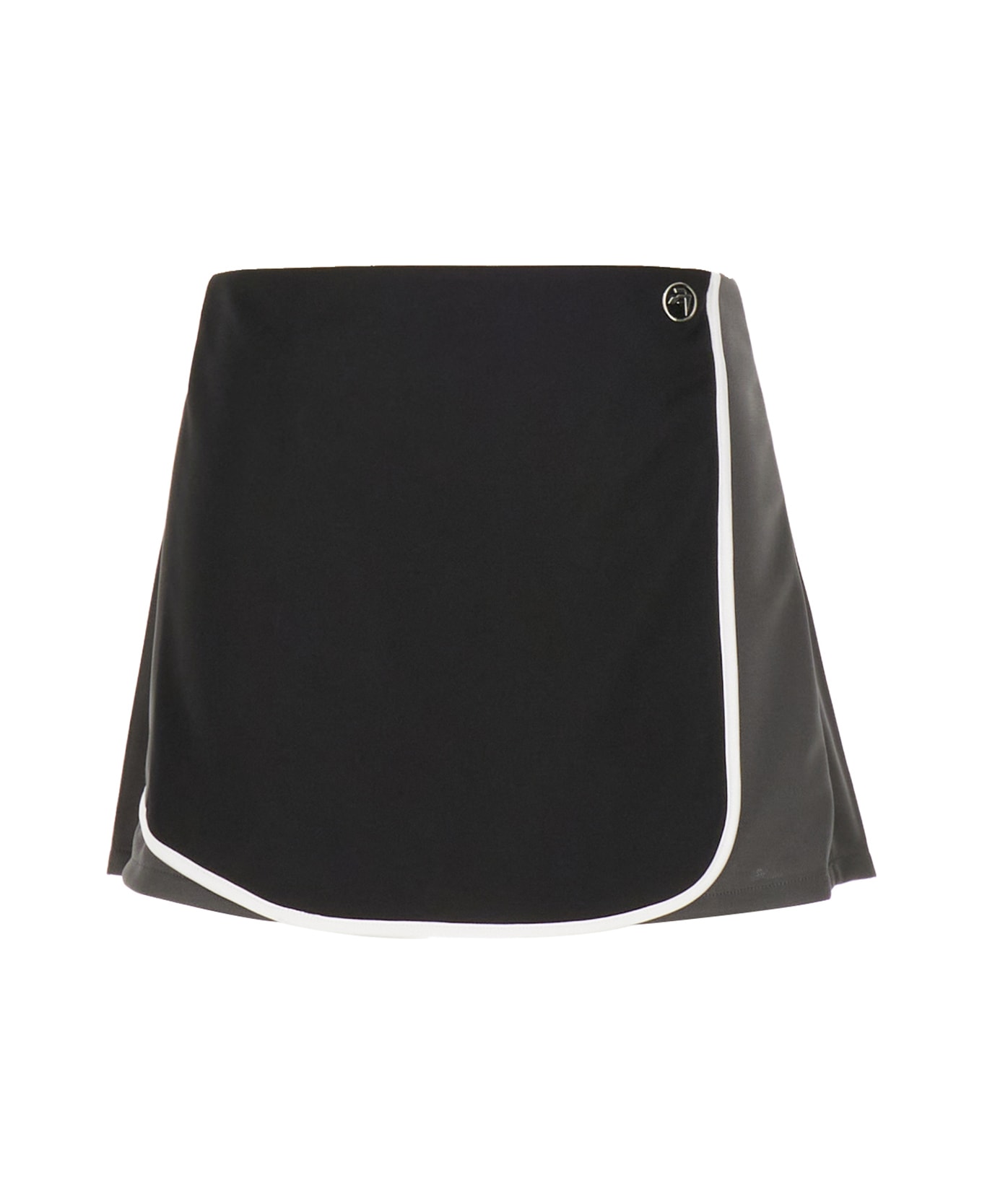 AMBUSH Two-tone Polyester Track Miniskirt - TAP SHOE RABBIT