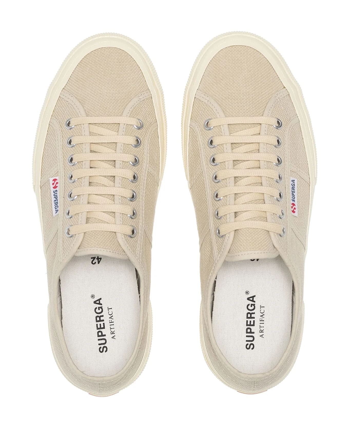 Superga 2750 Og Washed Cotton - Axv Beige Lt Washed Off