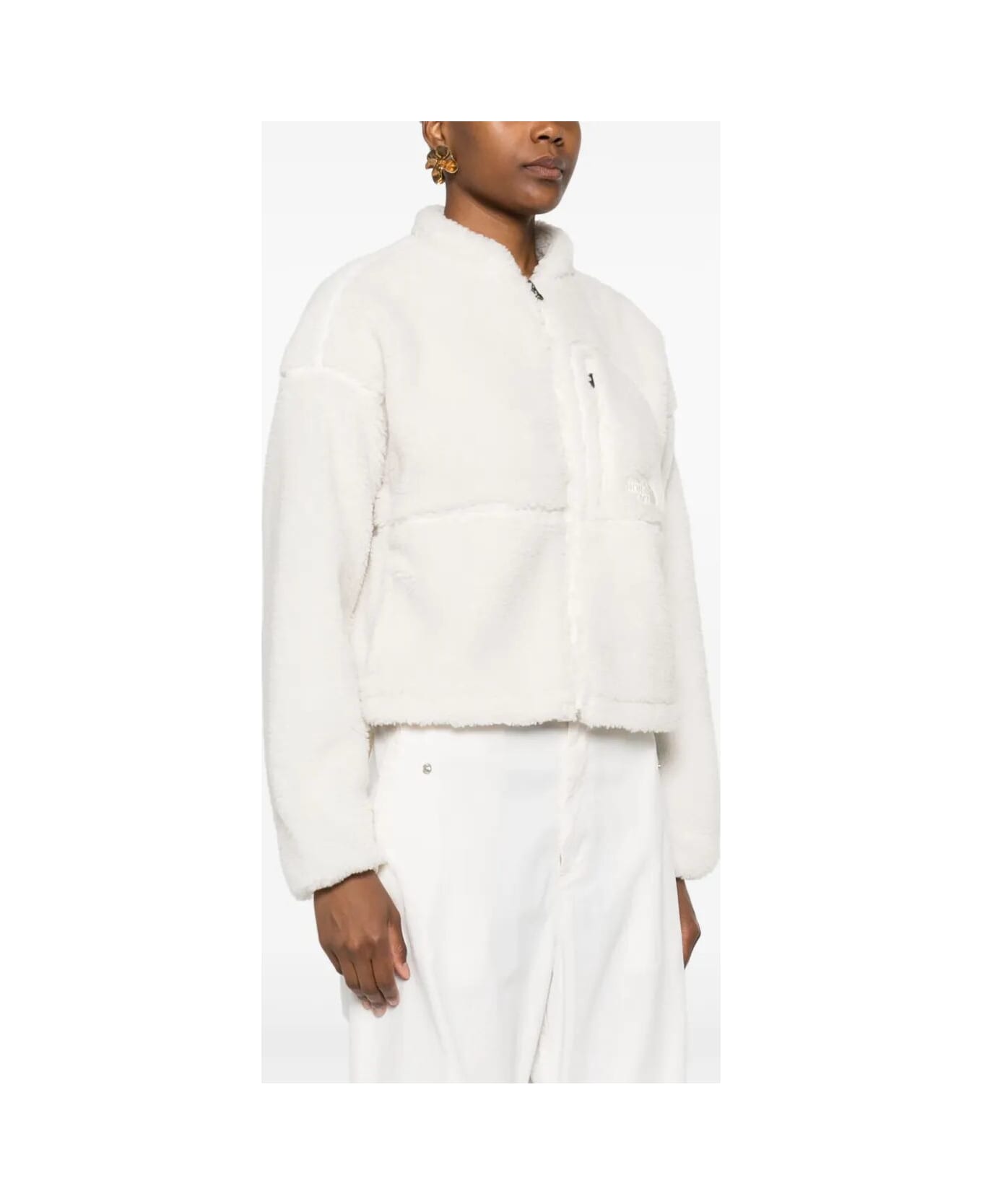 The North Face W Extreme Pile 2 Fz Jacket - White