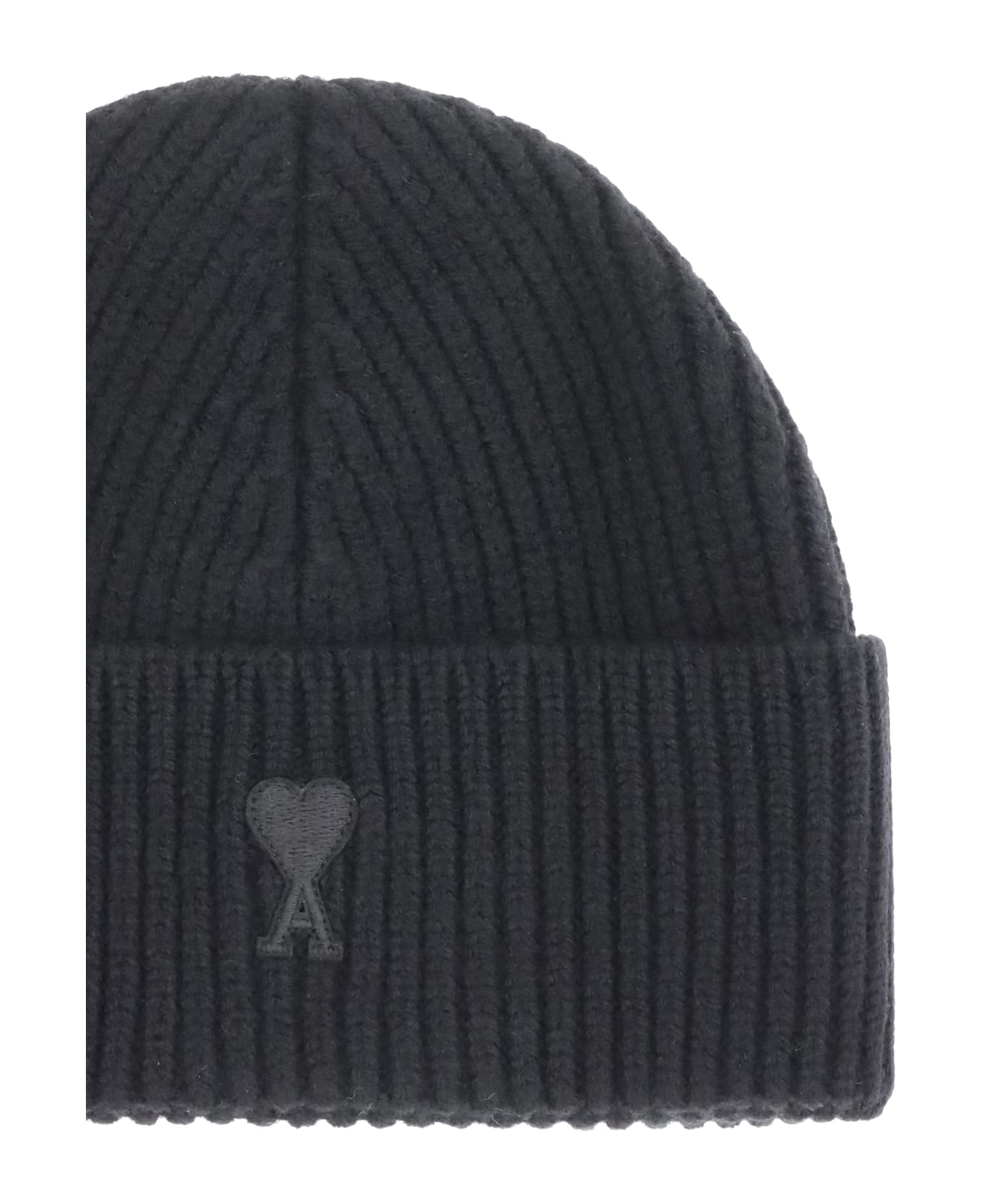 Ami Alexandre Mattiussi Ami De Coeur Beanie Hat