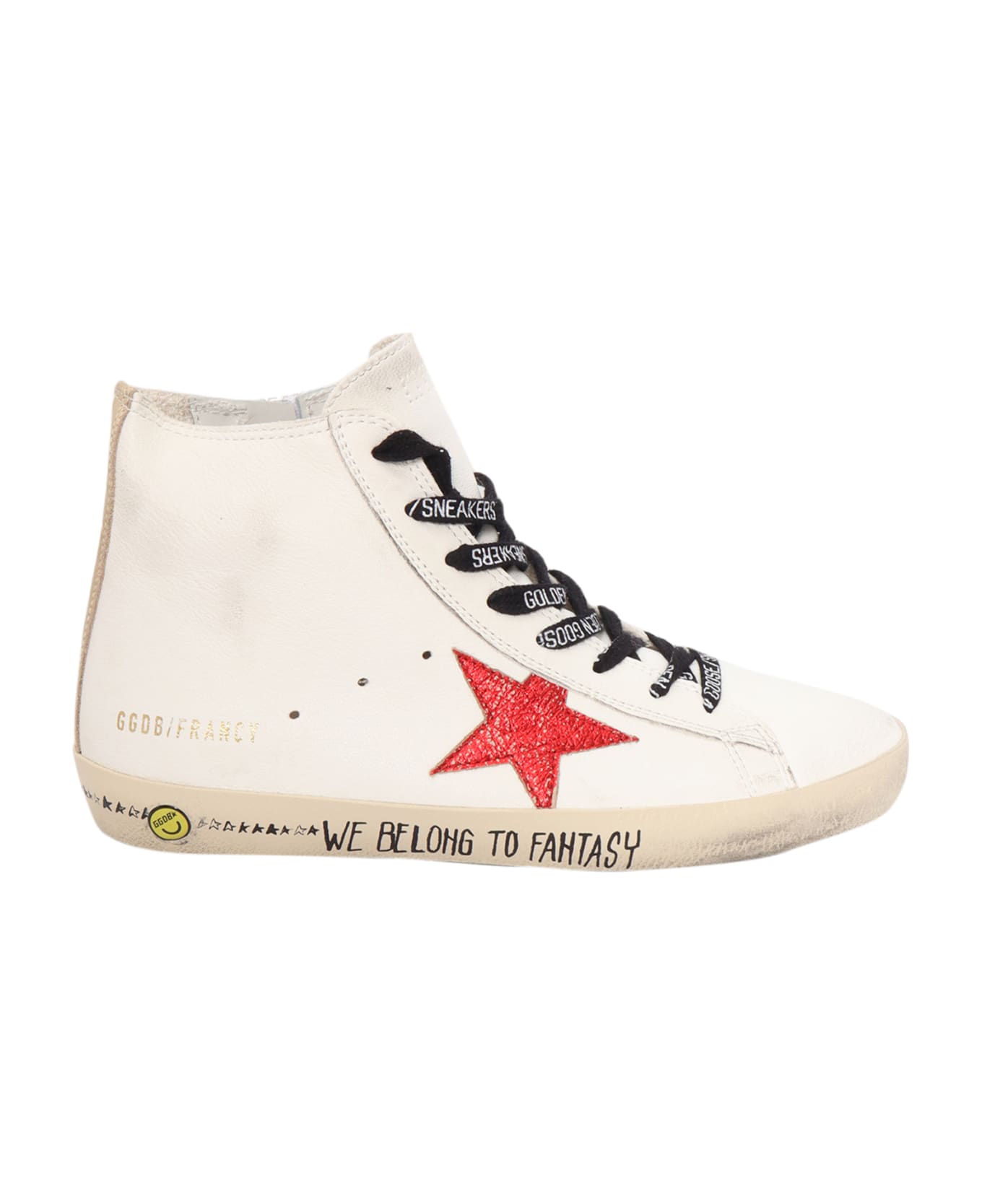 Golden Goose Francy Sneakers - WHITE