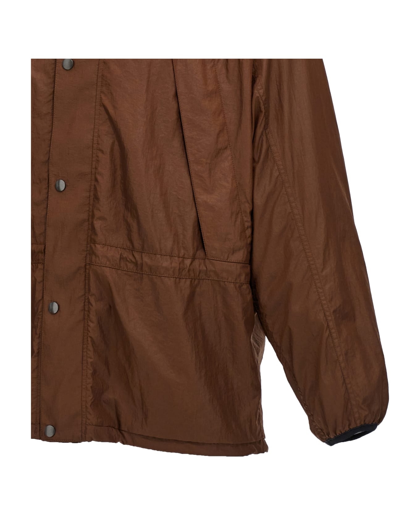 Lemaire 'soft Technical Blouson' Jacket - Brown