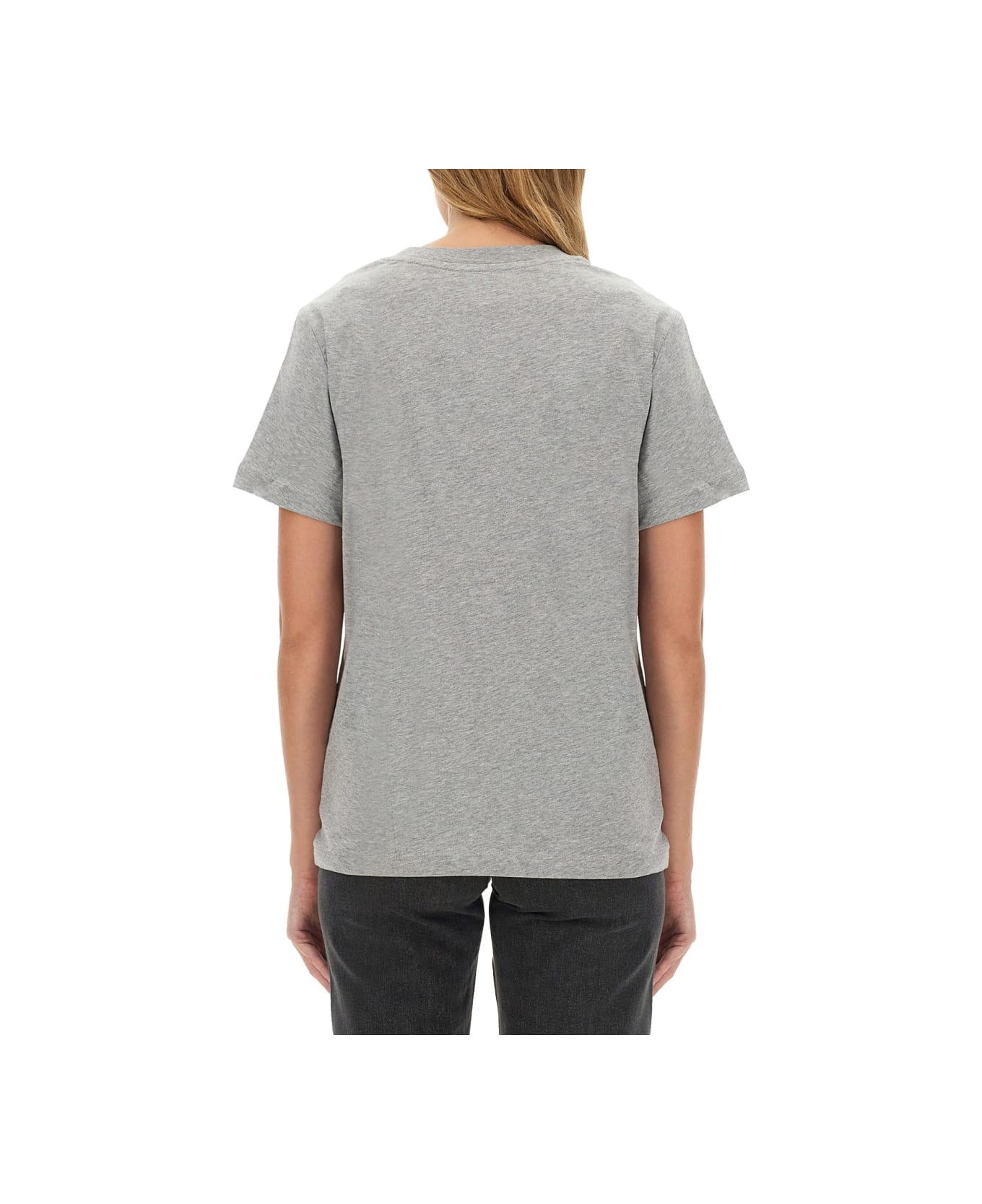 A.P.C. T-shirt Con Logo - Grigio