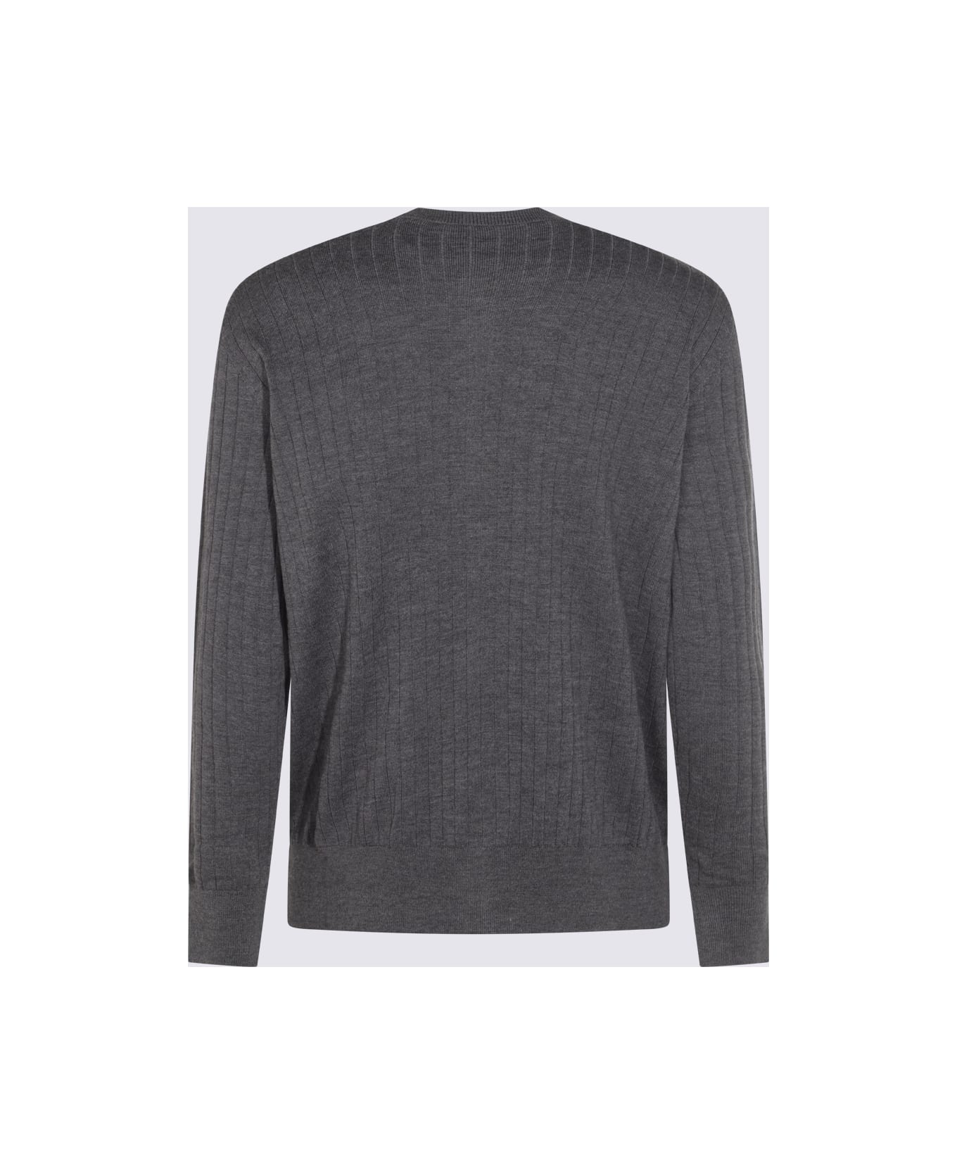 Bottega Veneta Grey Wool Knitwear - GREY
