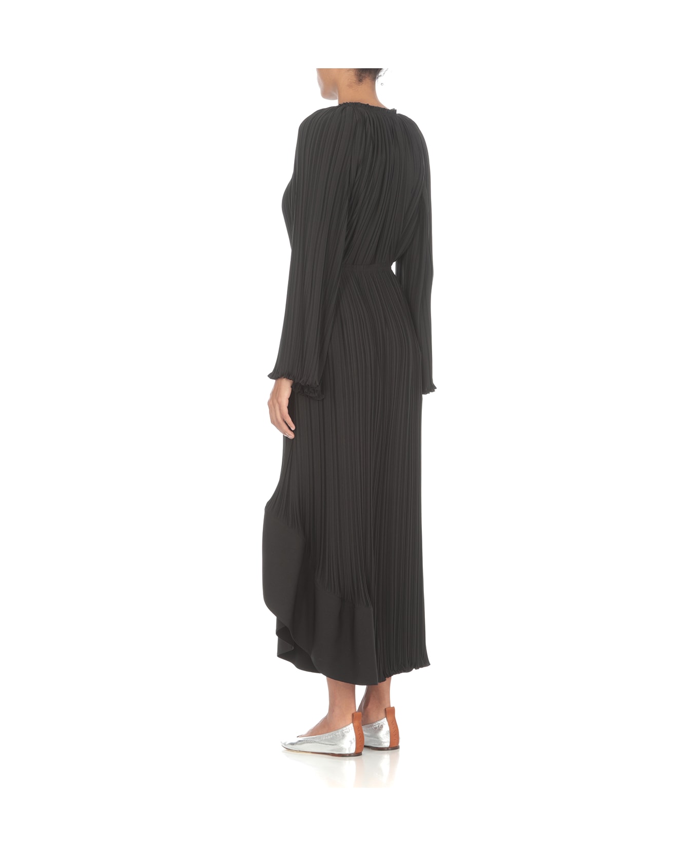 Lanvin Pleated Skirt - Black