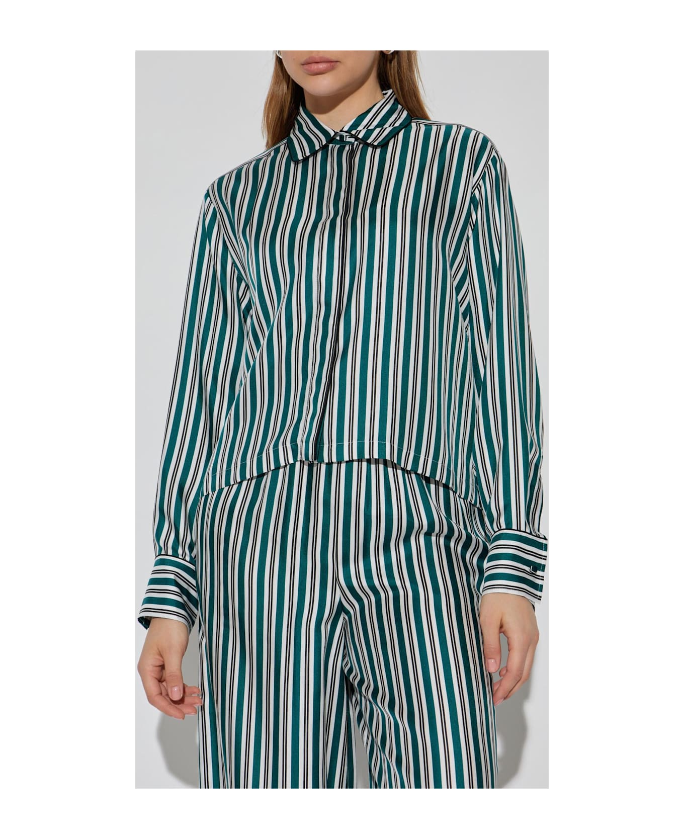 Max Mara Silk Shirt 'brama' - Thumbnail 4