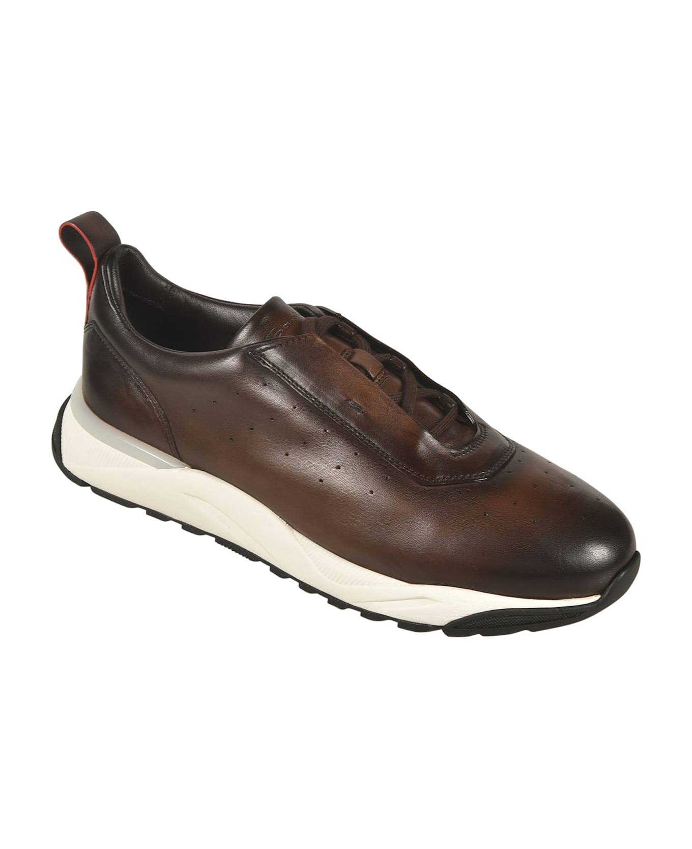 Santoni New Lea S6 Sneakers - Dark Brown