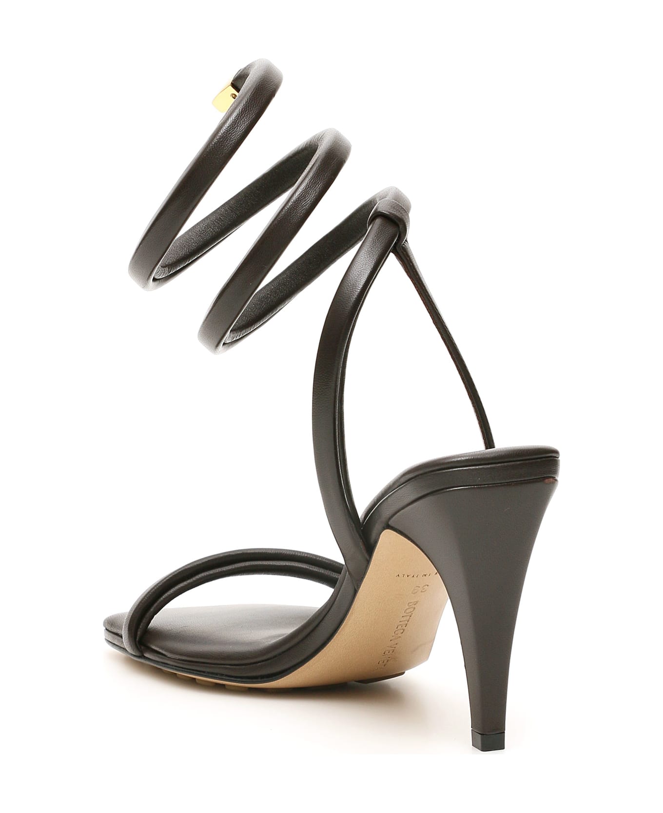 Bottega Veneta Torcillon Nappa Sandals - FONDENTE (Brown)