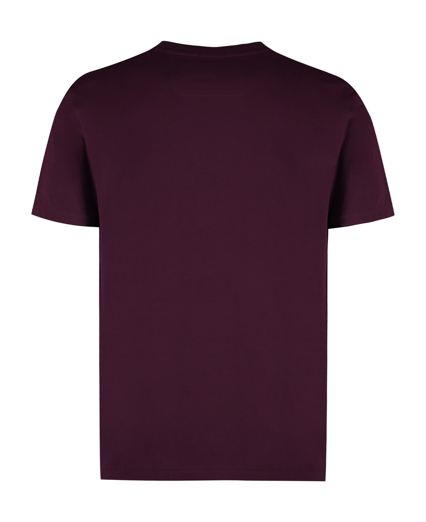 Hugo Boss Cotton Crew-neck T-shirt - Burgundy