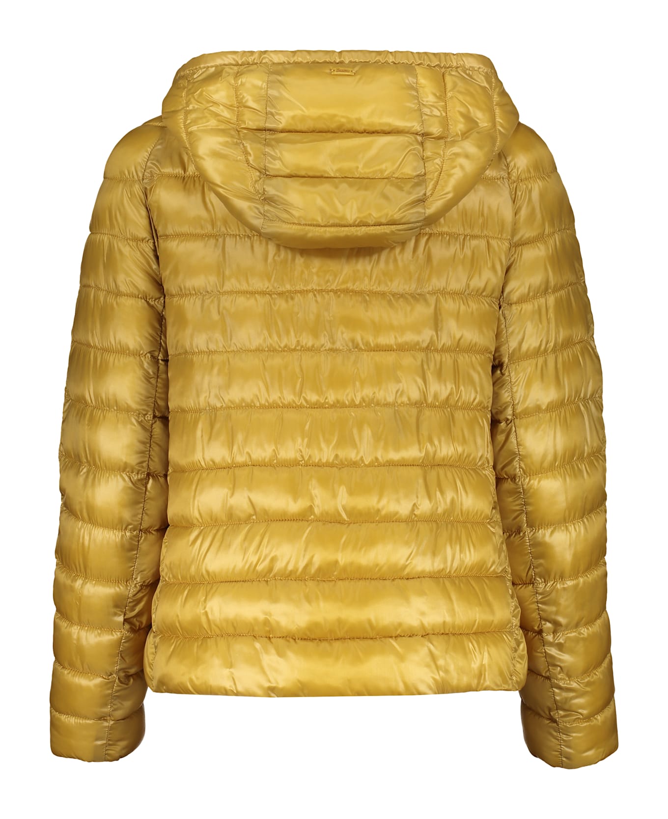 Herno Short Down Jacket - Mustard