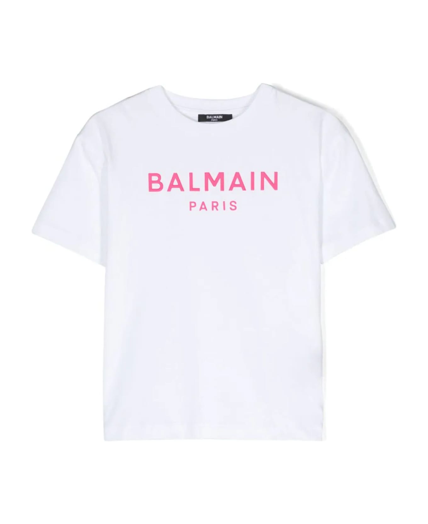 Balmain T-shirts And RF103841 Polos White - White