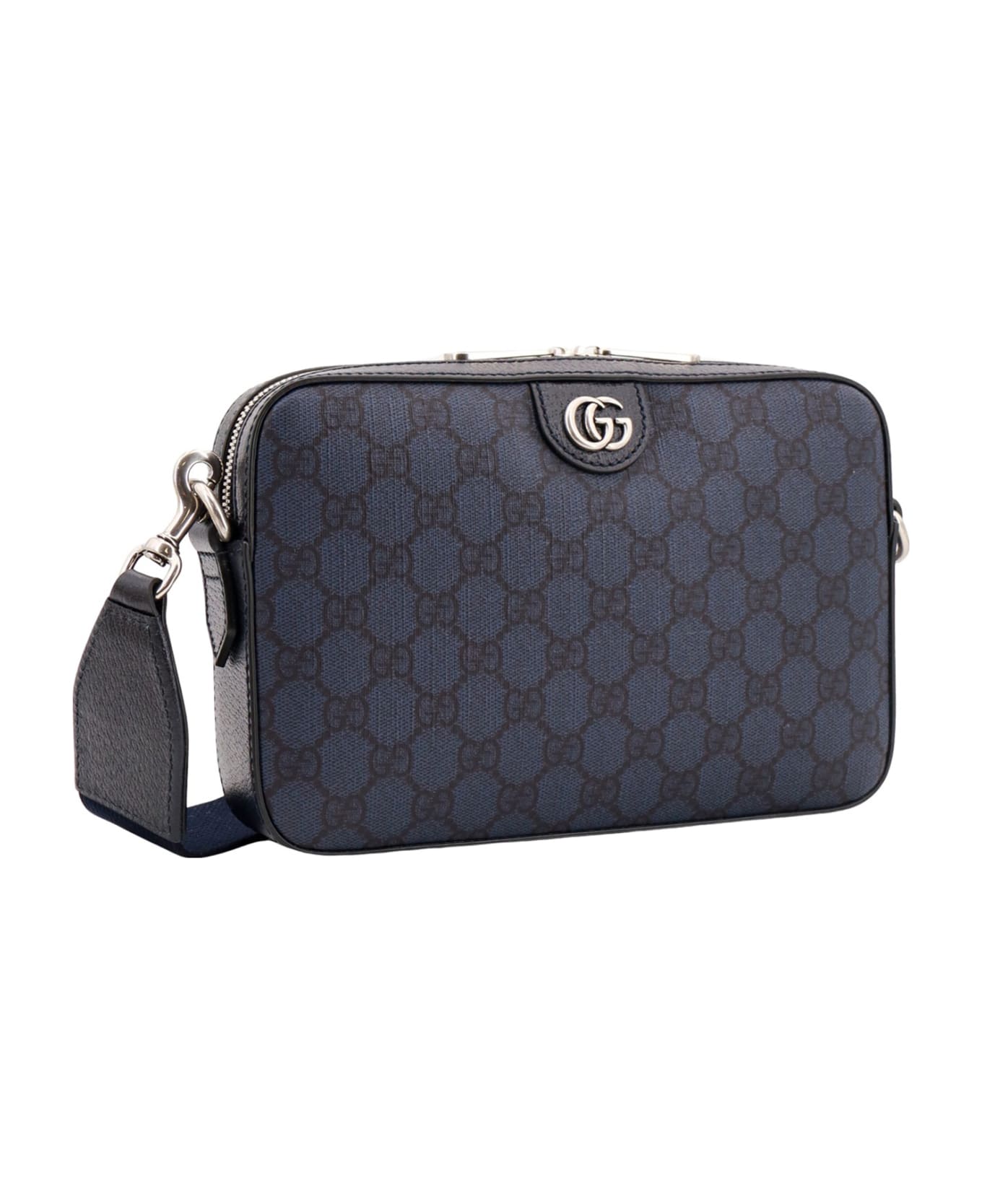 Gucci Ophidia Gg Shoulder Bag - Blue