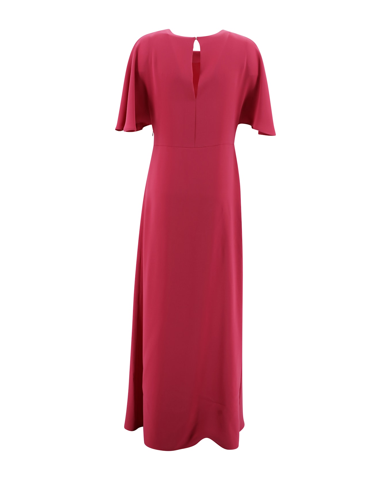 Parosh Long Cady Dress - Red